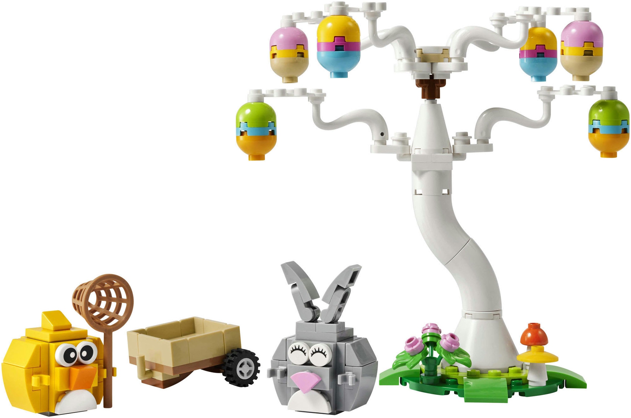LEGO® Konstruktionsspielsteine »Osterhase und Ostereiersuche (40808), LEGO Iconic« Made in Europe