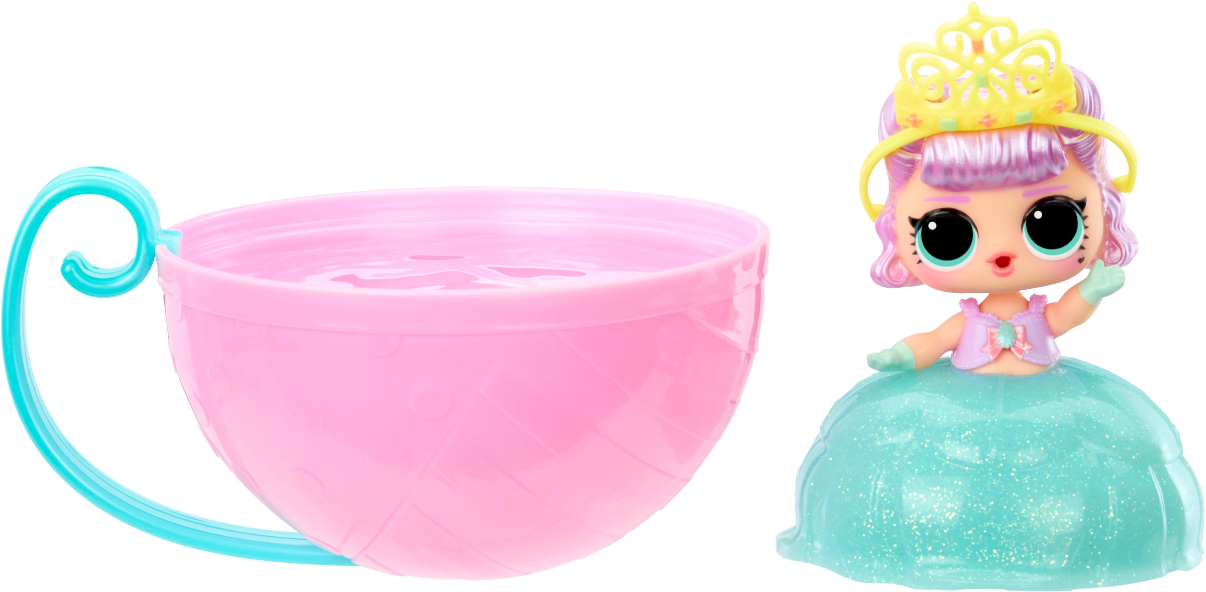 L.O.L. SURPRISE! Anziehpuppe »L.O.L. Surprise Princess Tots«, mit magischem Farbwechsel; sortierte Lieferung