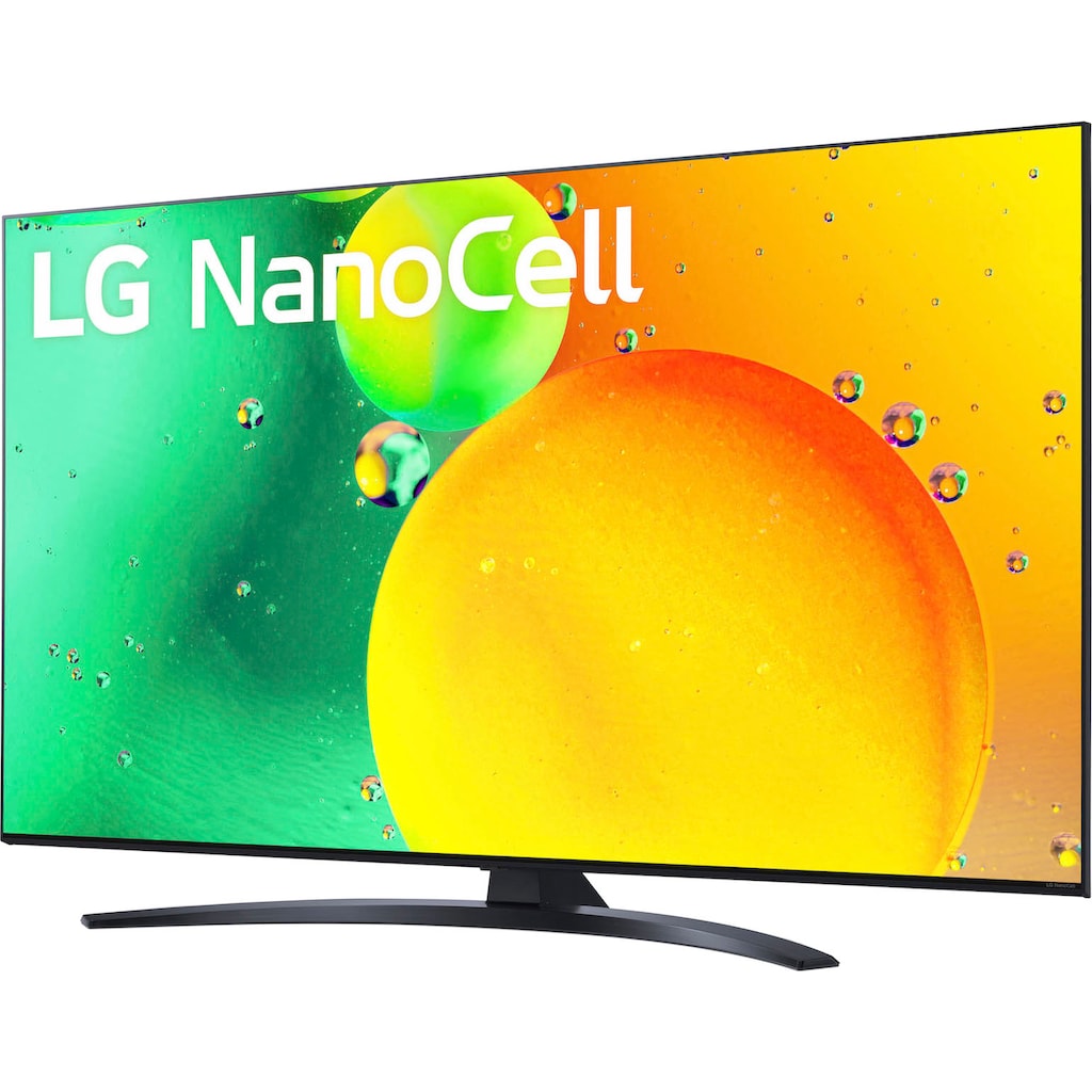 LG LED-Fernseher »65NANO769QA«, 164 cm/65 Zoll, 4K Ultra HD, Smart-TV, α5 Gen5 4K AI-Prozessor, Direct LED, HDMI 2.0, Sprachassistenten