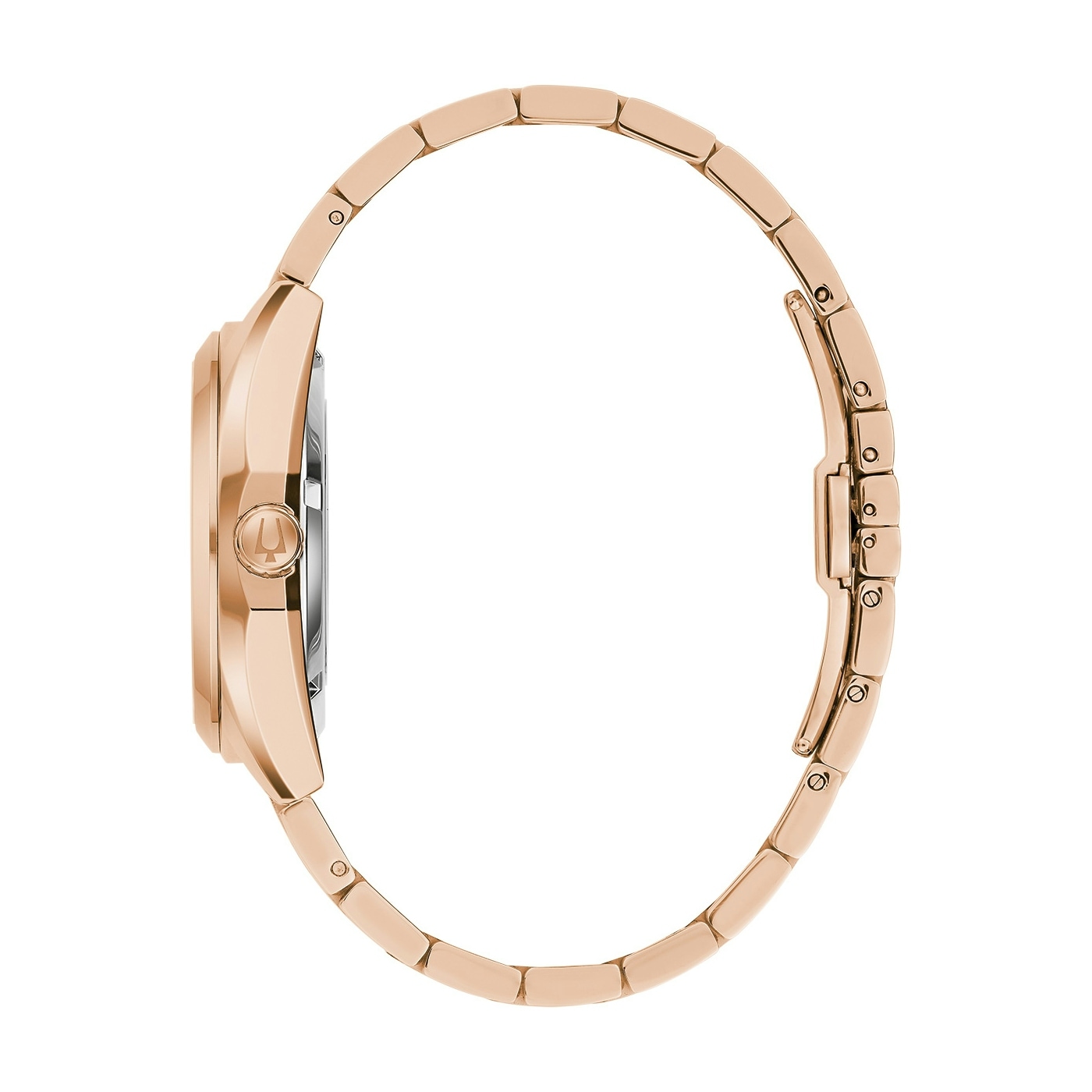 Bulova Automatikuhr »Surveyor« Armbanduhr, Damenuhr, Herrenuhr, Mechanische Uhr, Edelstahlarmband