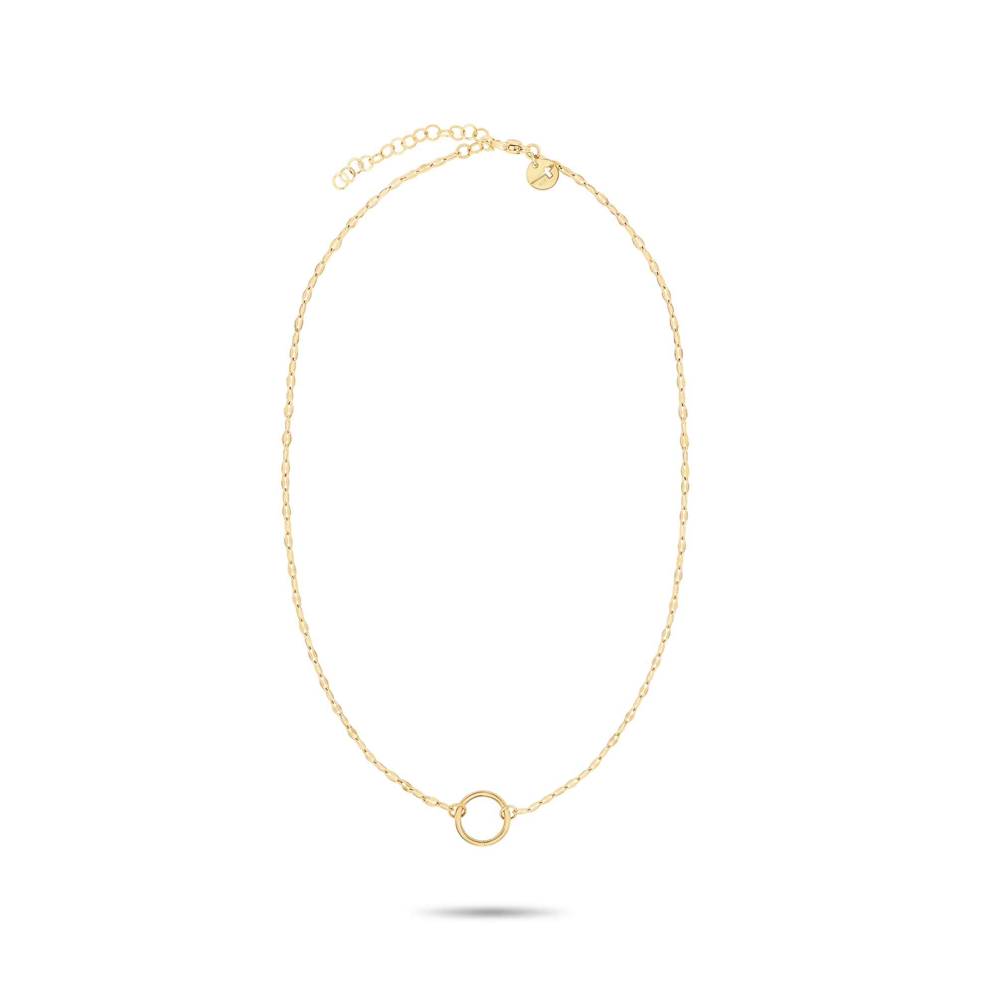 Tamaris Charm-Kette »Schmuck Geschenk Edelstahl Charm Halskette The Lip Chain«