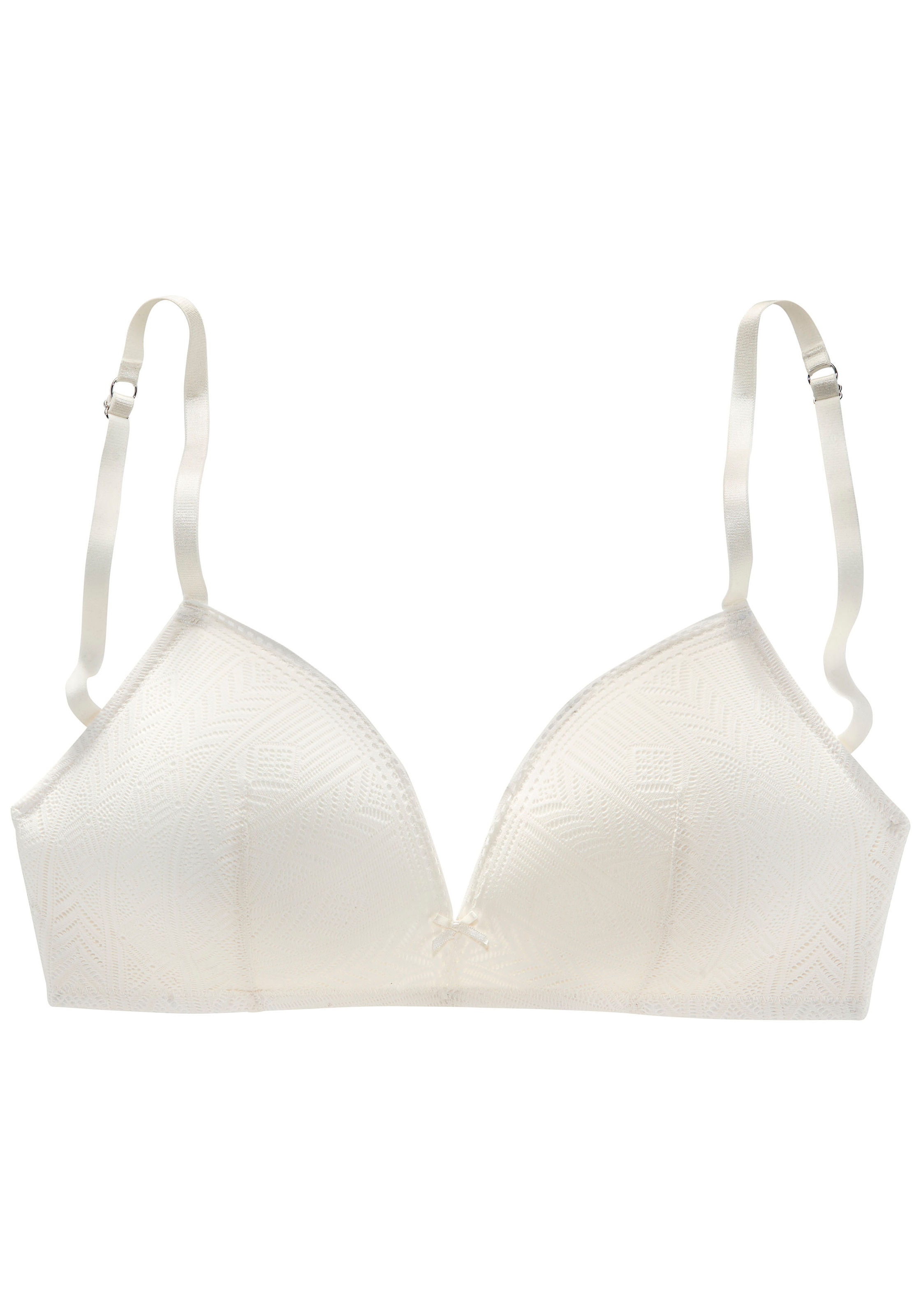 s.Oliver Bralette-BH »Fabienne«, ohne Bügel aus graphischer Spitze, Dessous