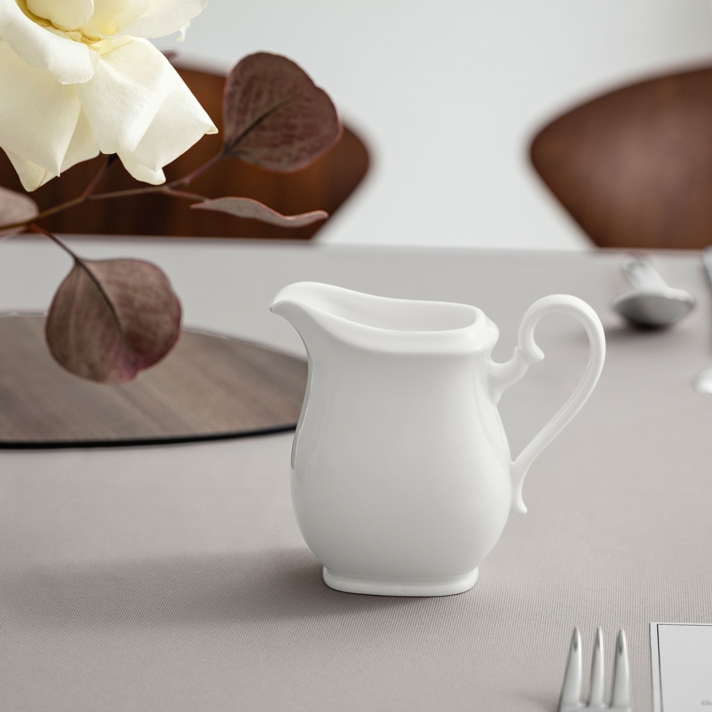 Villeroy & Boch Milch- und Zuckerset »Milch- und Zuckerset Royal 2er Set weiß« Spülmaschinengeeignet, Mikrowellengeeignet