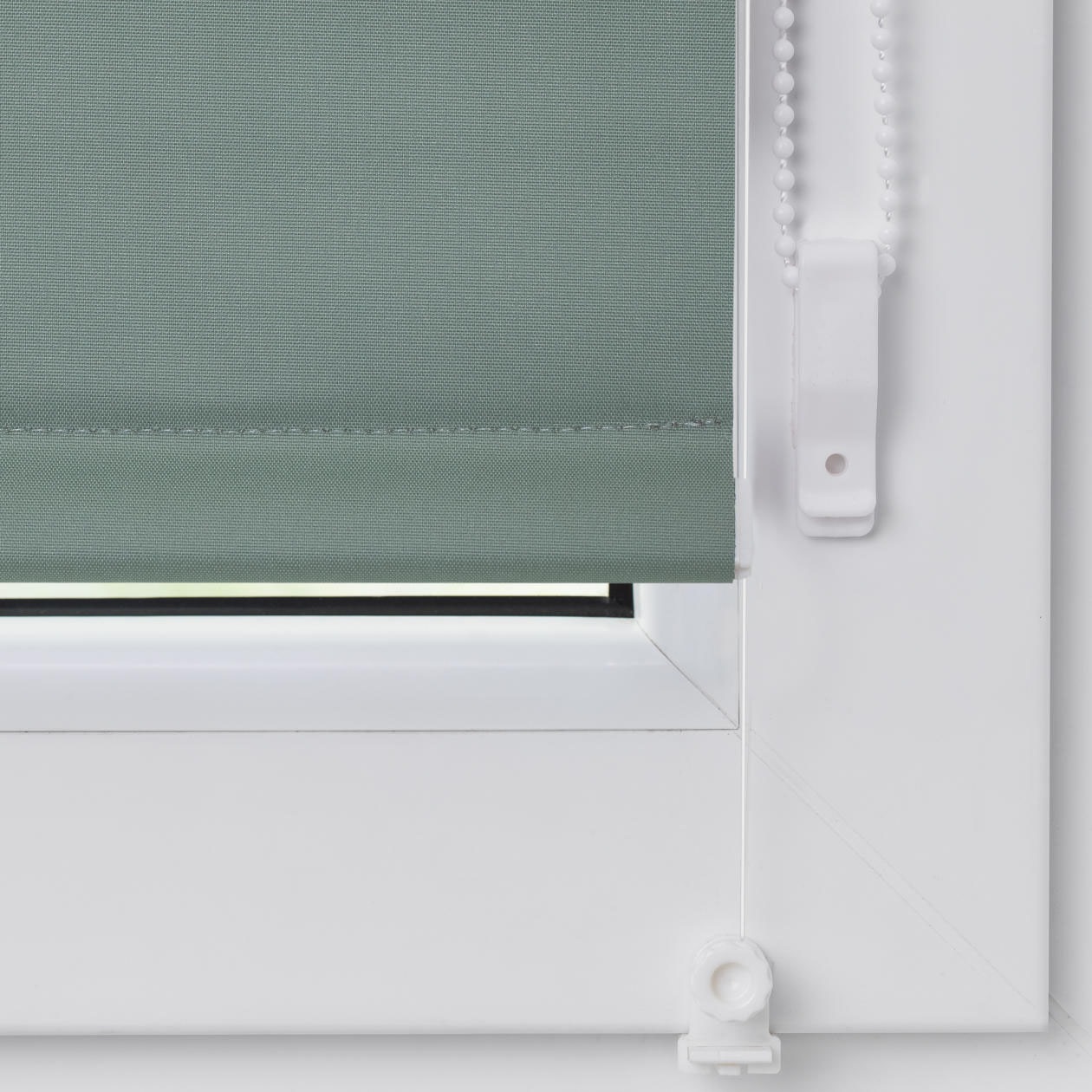 LICHTBLICK ORIGINAL Seitenzugrollo »Uni Rollo«, verdunkelnd, Verdunkelung-energiesparend, ohne Bohren, verspannt, mit Klemmträger und Farbbeschichtung - für Fenster und Türen, Klemmfix