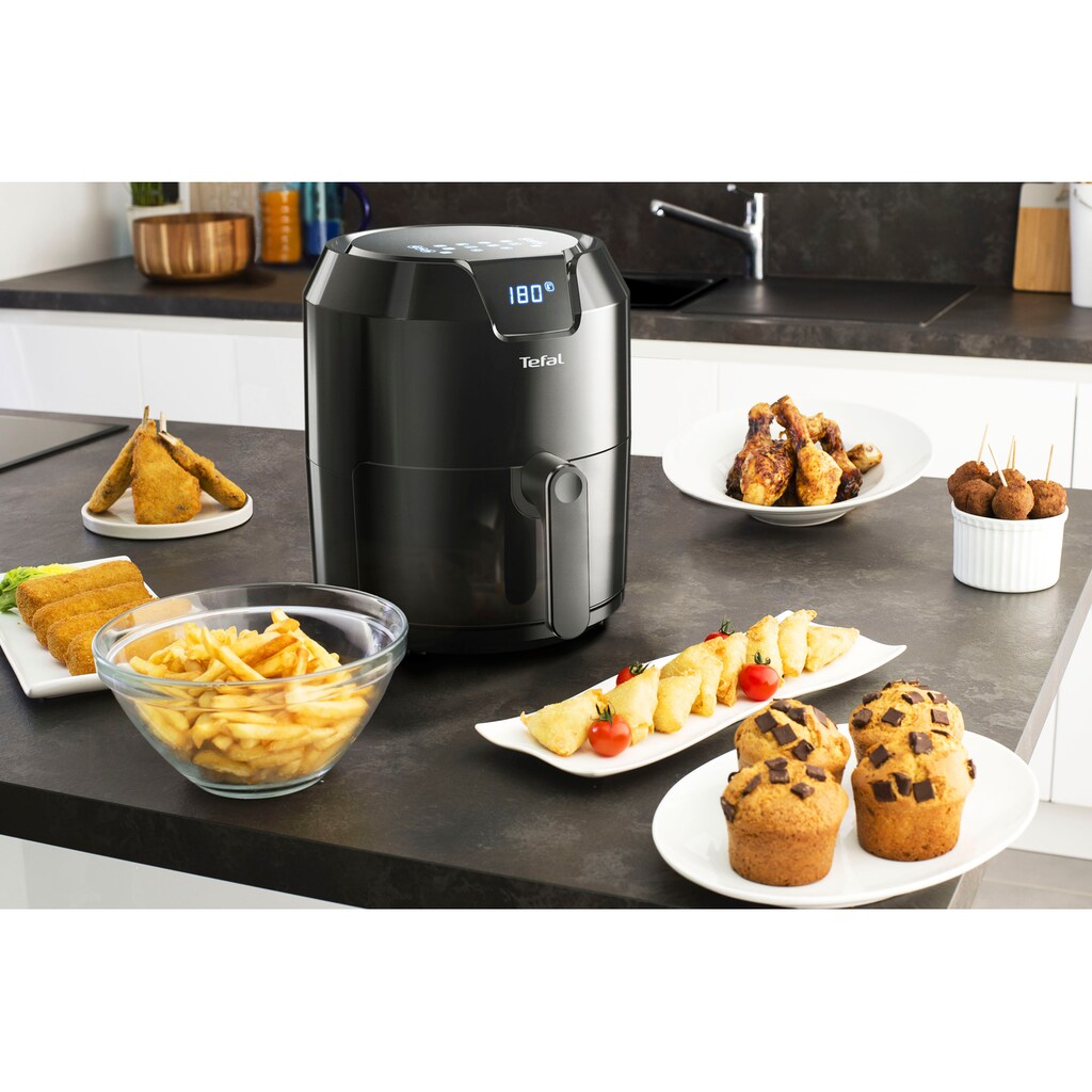 Tefal Heißluftfritteuse »EY4018 Easy Fry Precision XL«, 1500 W, 4,2 L Kapazität, automatische Programme, Timer, ohne Fett/Öl