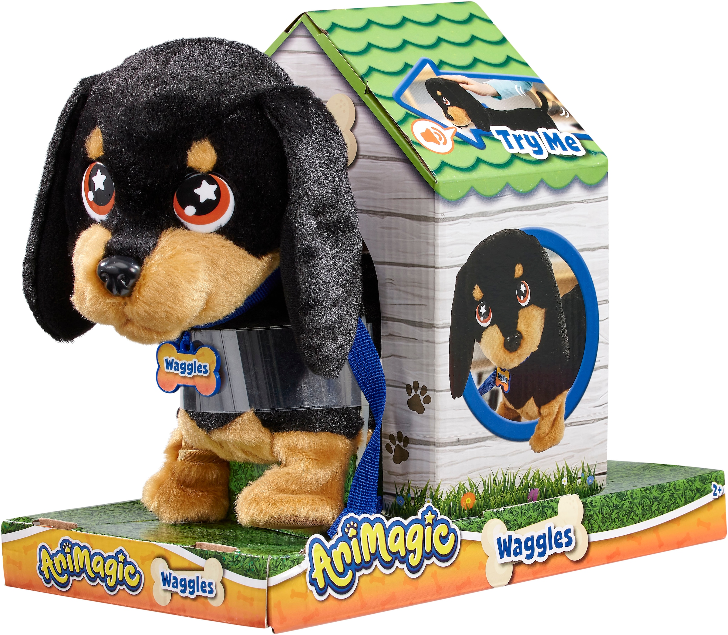 Goliath® Plüschfigur »Animagic Dackel« mit Funktionen