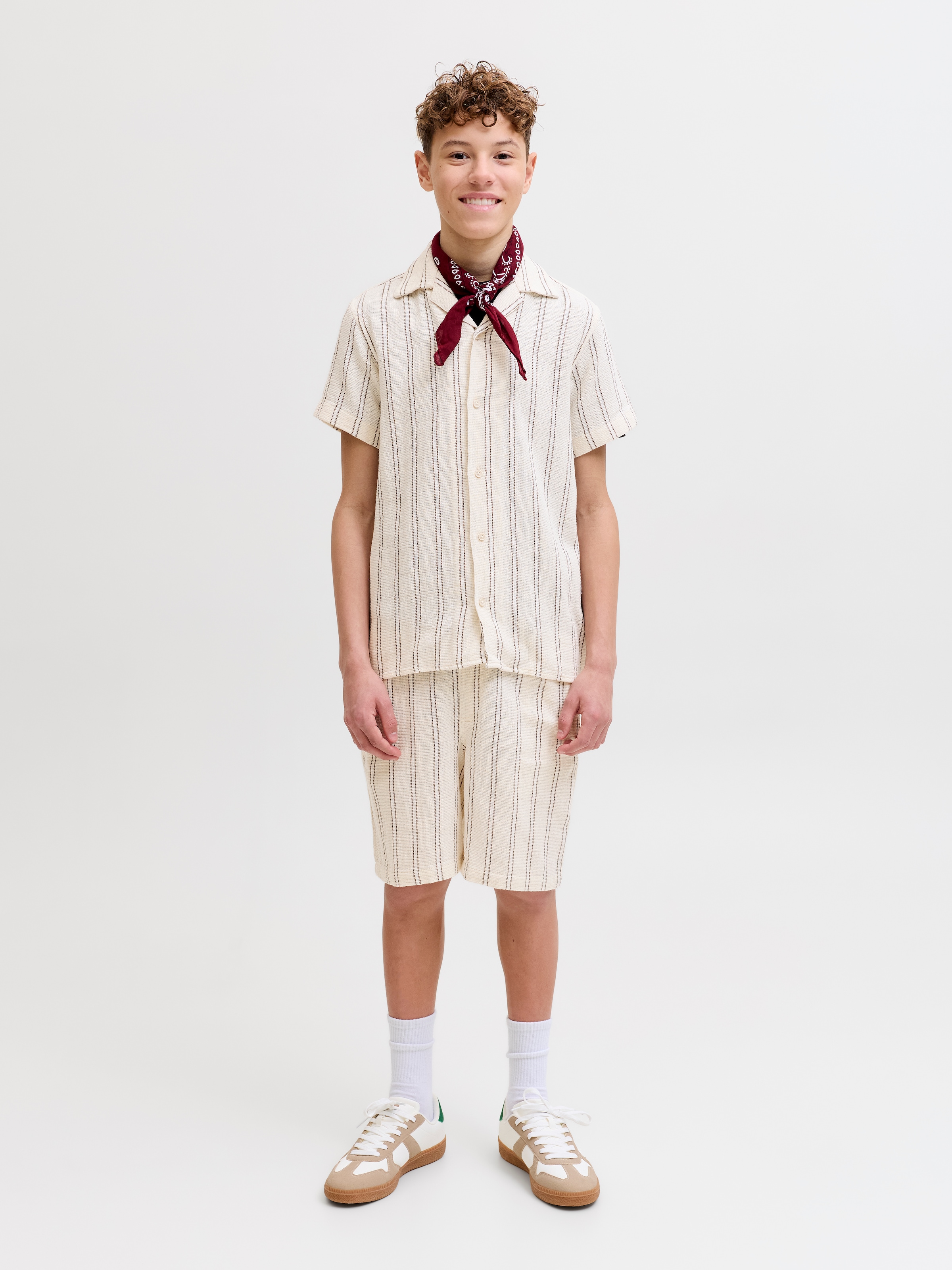 Jack & Jones Junior Shorts »JPSTJAIDEN COBA STRIPE JOG SHORT M JNR«