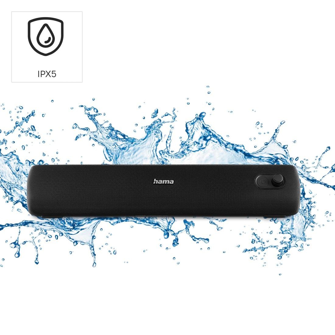 Hama Bluetooth-Lautsprecher »Bluetooth Lautsprecher Laufzeit)«, 12h mit (wasserdicht 20W, jetzt Soundbar IPX5, OTTO kaufen Standfuß mit Bass, bei Stereo