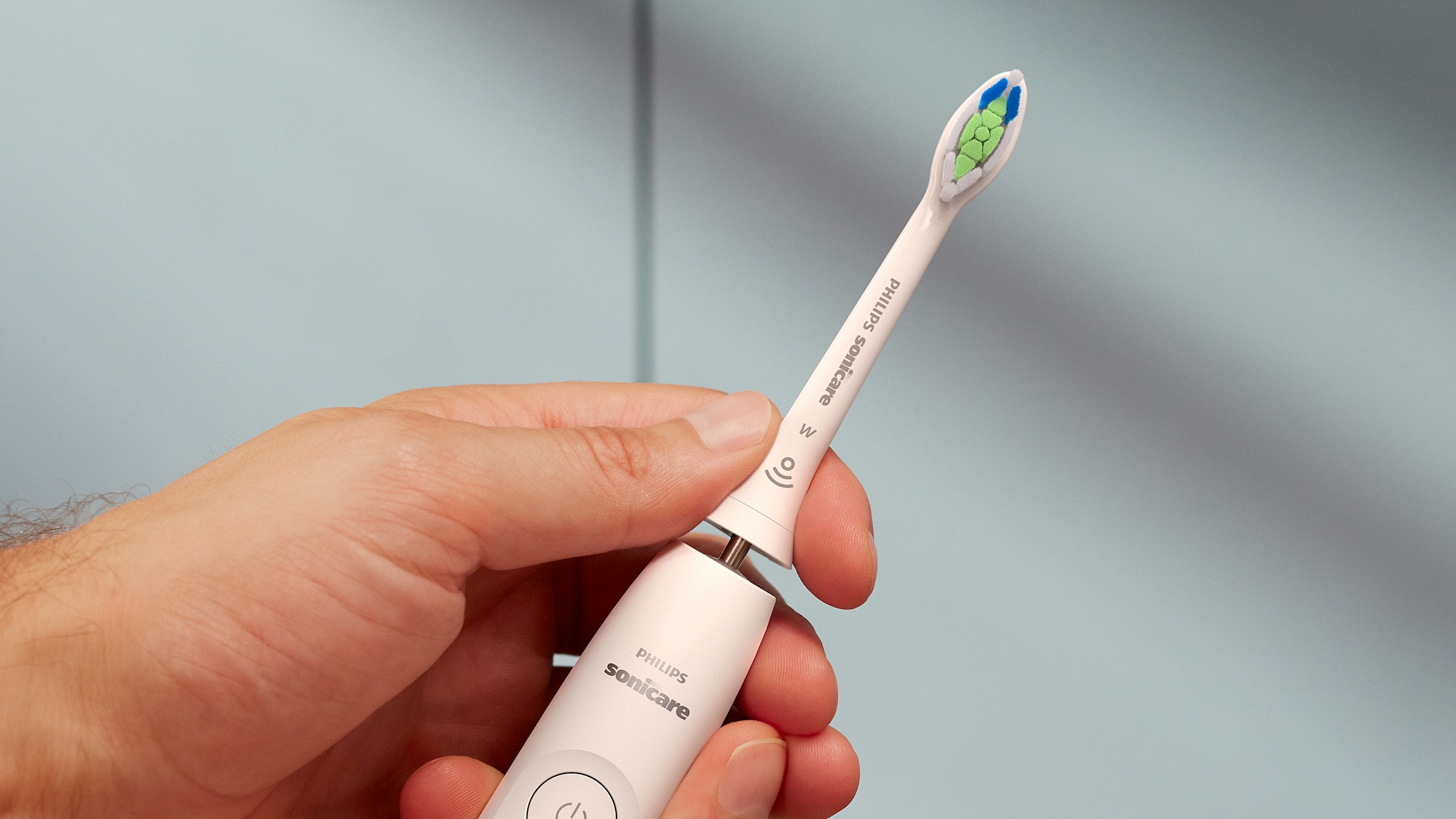 Philips Sonicare Elektrische Zahnbürste »Series 5300 HX7108/01«, 1 St. Aufsteckbürsten, mit Andruckkontrolle, 2 Intensitätsstufen, inkl. Ladegerät