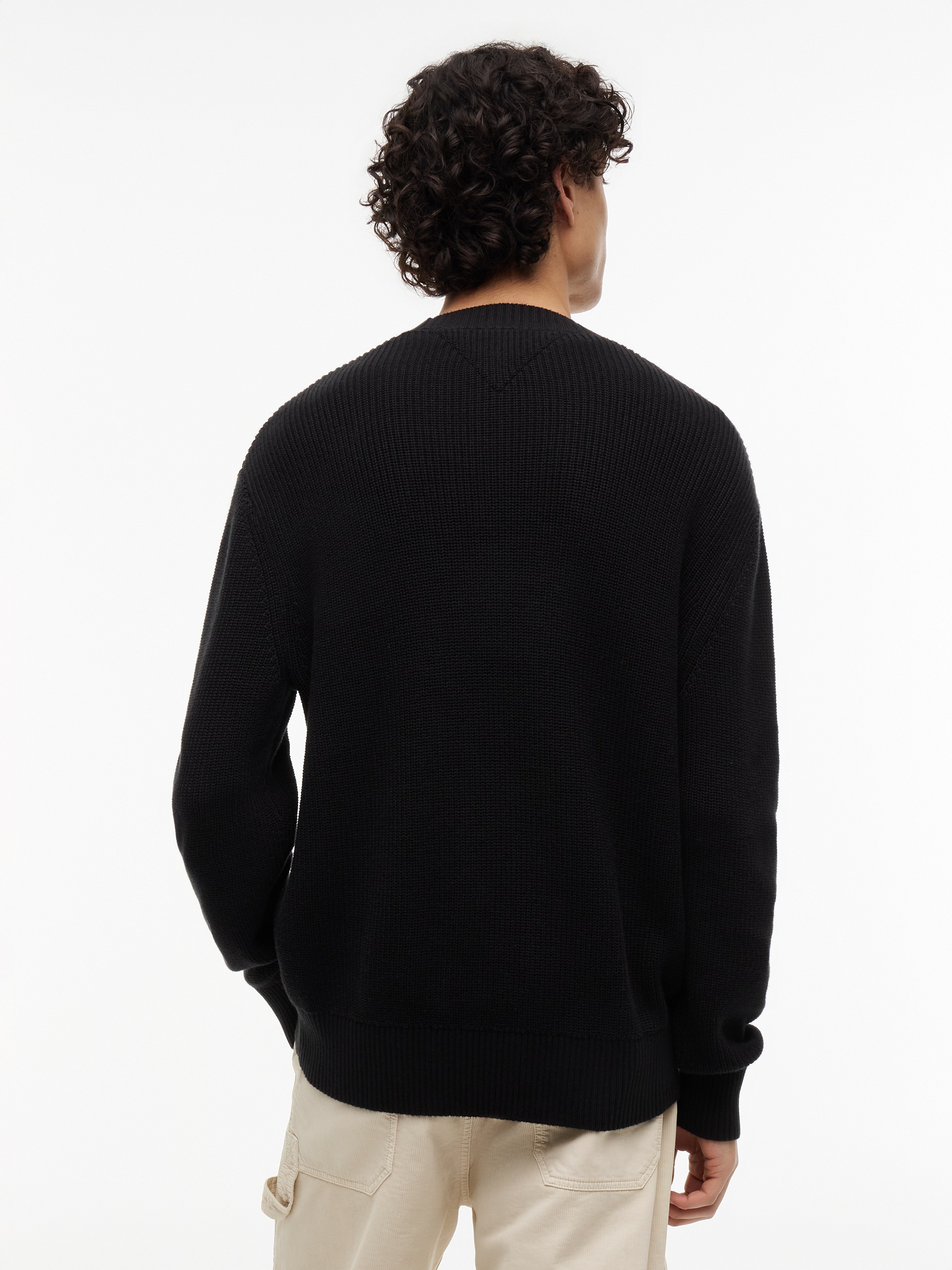Tommy Jeans Strickpullover »TJM REGULAR BADGE SWEATER«