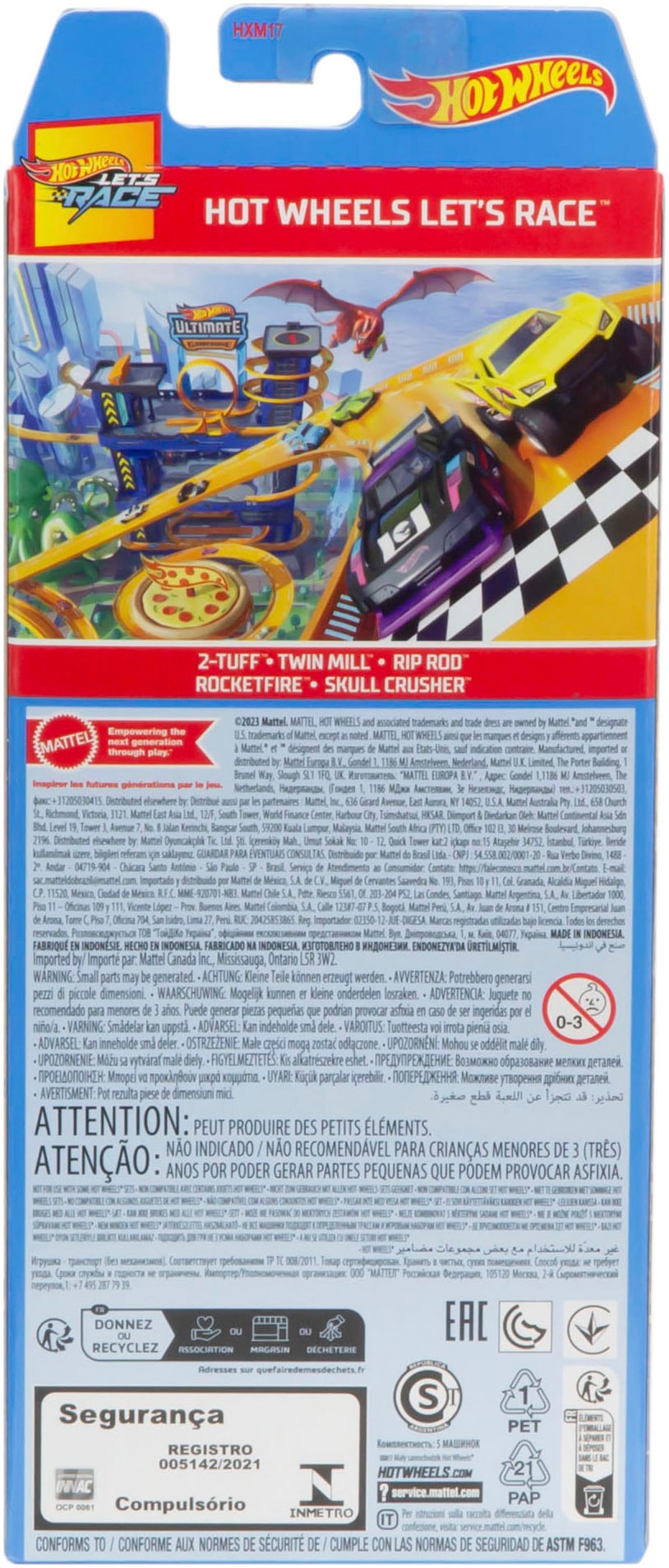 Hot Wheels Spielzeug-Auto »5er-Pack Die-Cast-Fahrzeuge«, Maßstab 1:64