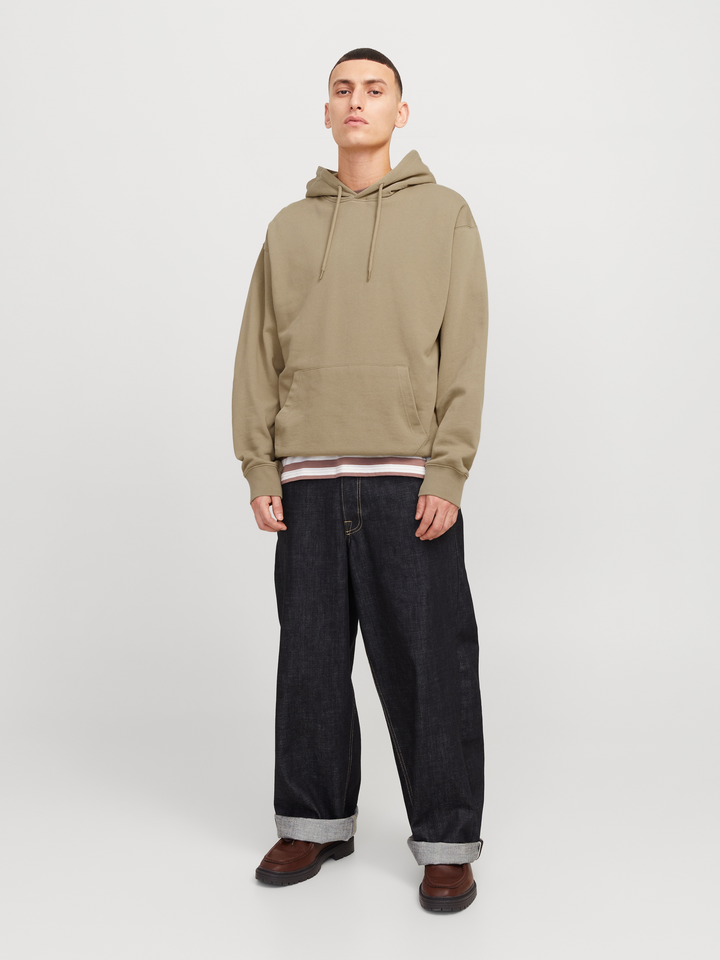 Jack & Jones Kapuzensweatshirt »JJECHARGE SWEAT HOOD NOOS«, mit Kapuze