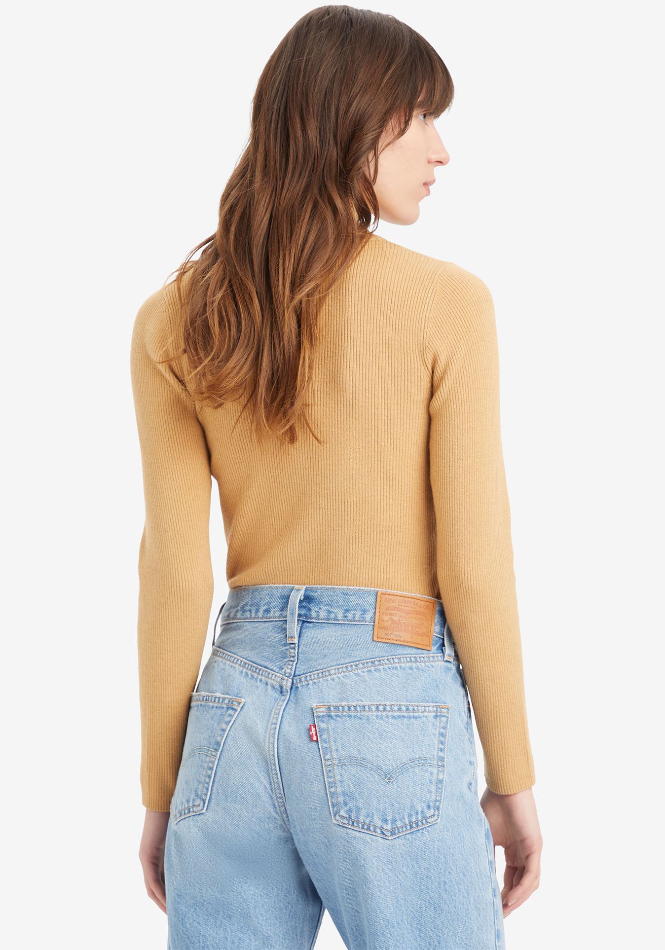 Levi's® Strickpullover »CREW RIB SWEATER«, mit Batwing Logo