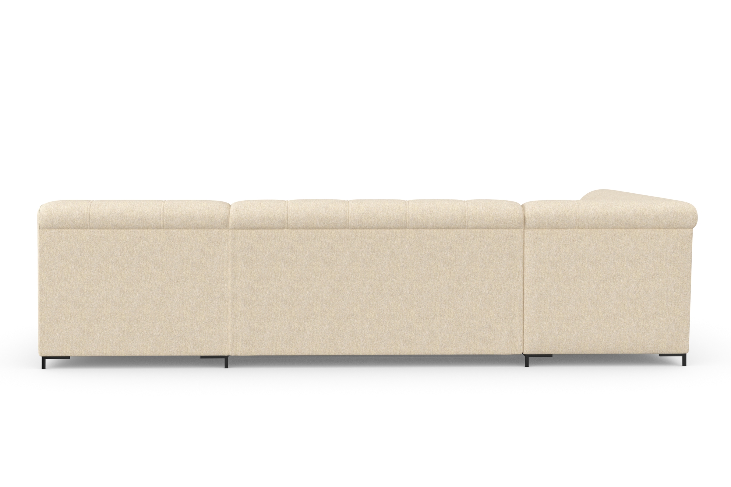 INOSIGN Wohnlandschaft »Balme, moderne Formensprache, zeitloses Design, U-Form«, Inkl. Zierkissen, wahlweise mit Bettfunktion