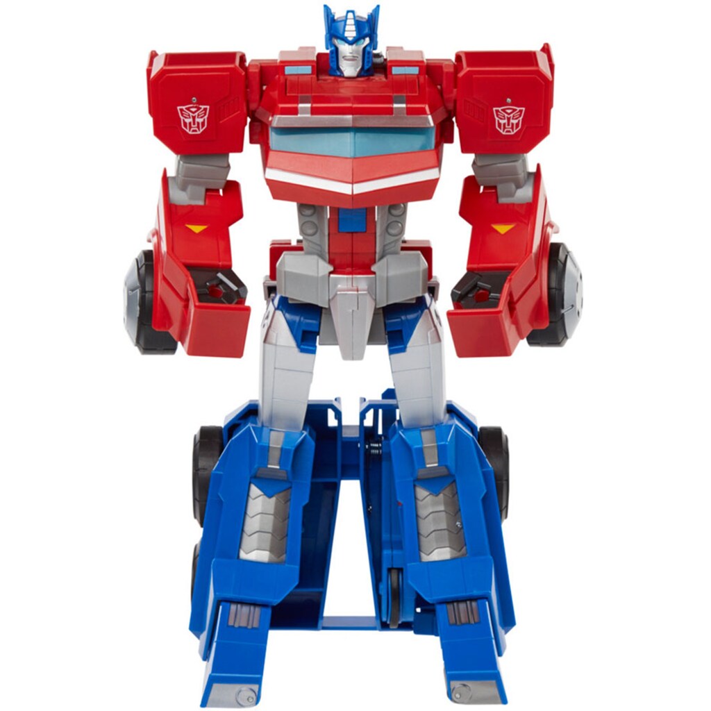 Hasbro Actionfigur »Transformers Cyberverse Adventures Roll N’ Change Optimus Prime«, mit Licht- und Soundeffekten