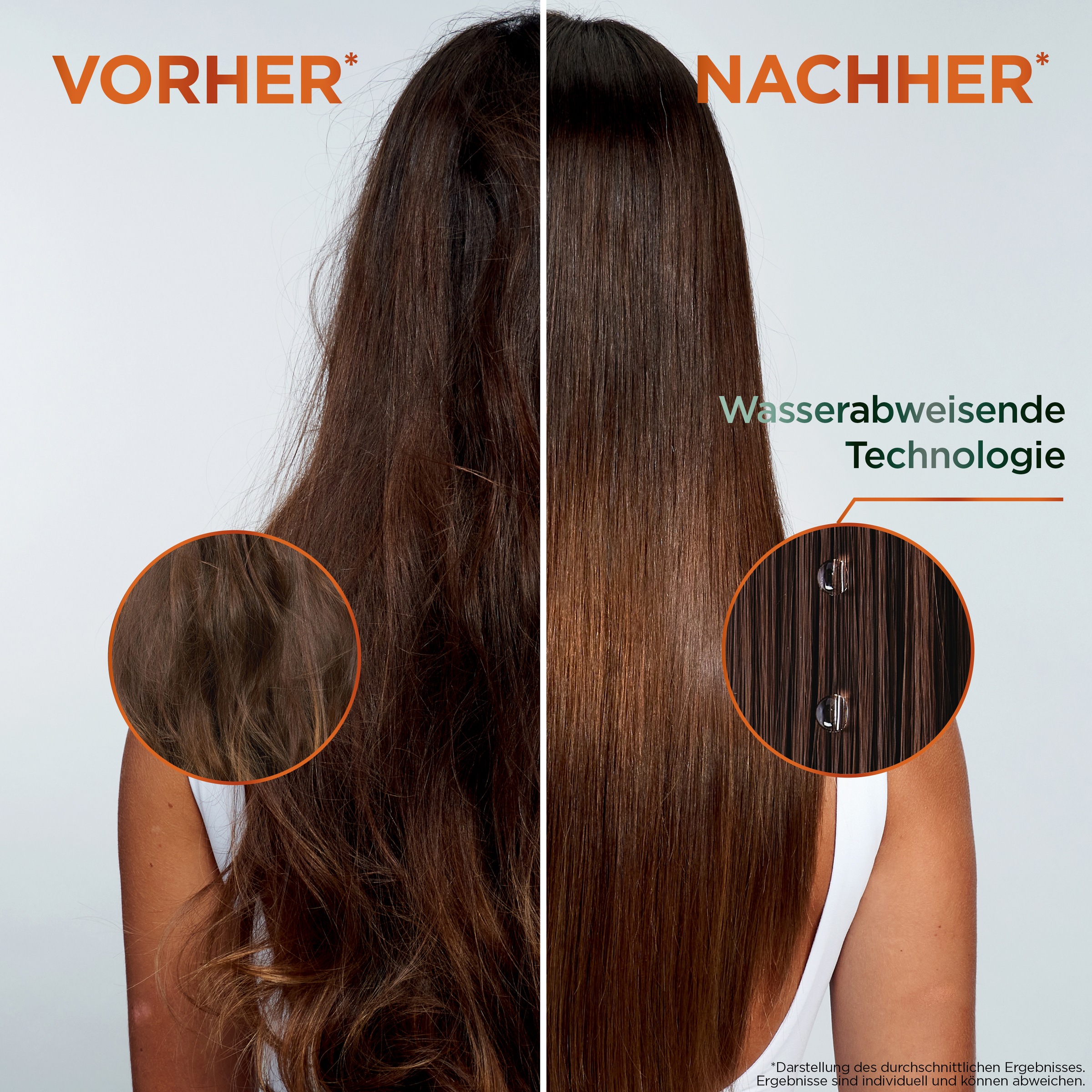GARNIER Haarspülung »Garnier Fructis Keratin Sleek Spülung«, (Packung, 6 tlg.)