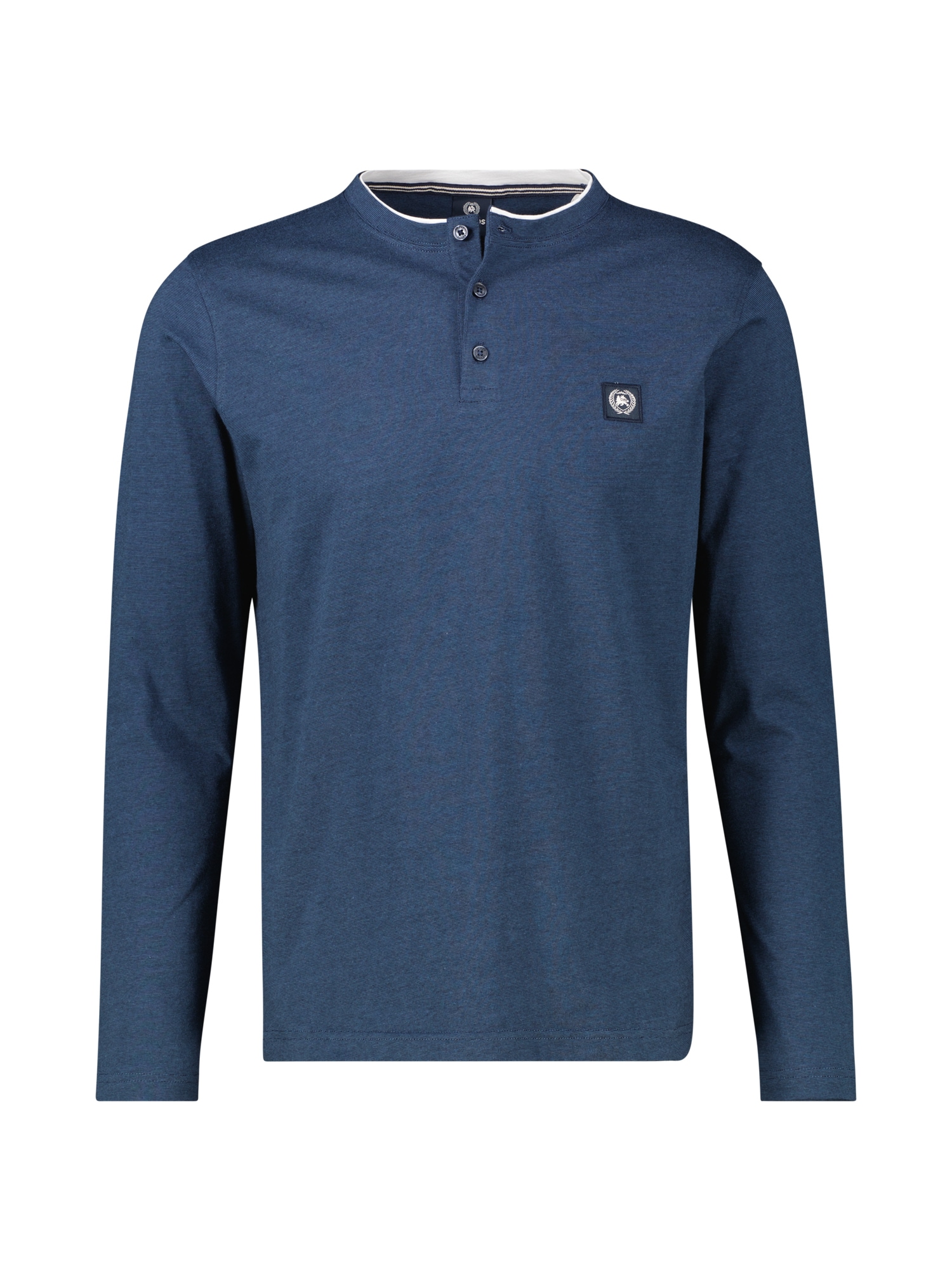 LERROS Sweatshirt »LERROS Serafino-Langarmshirt für Herren«