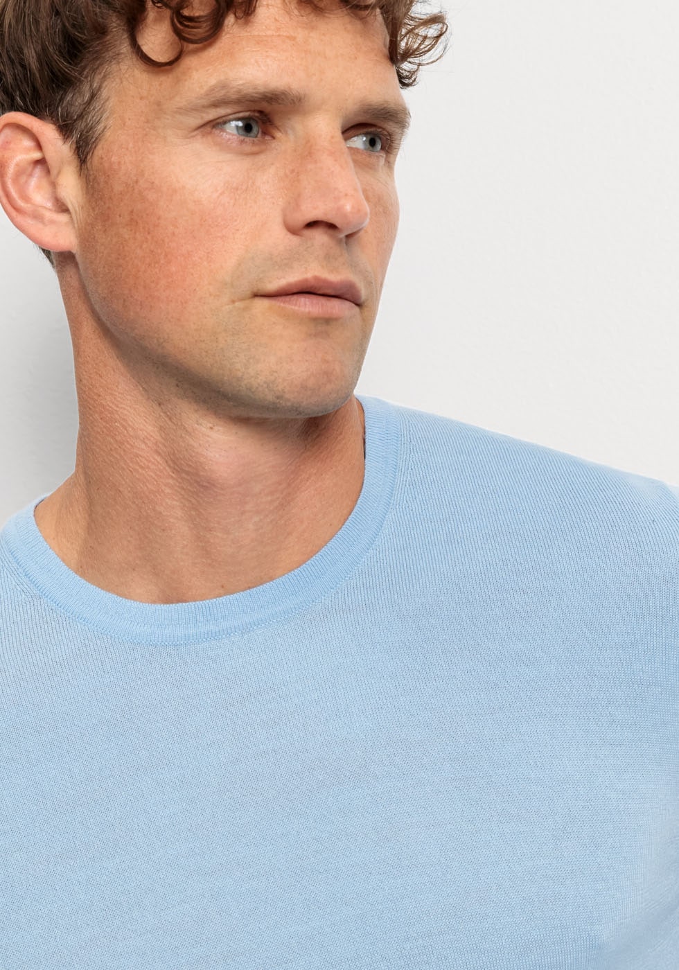 OLYMP Rundhalspullover »OLYMP Strick Casual«