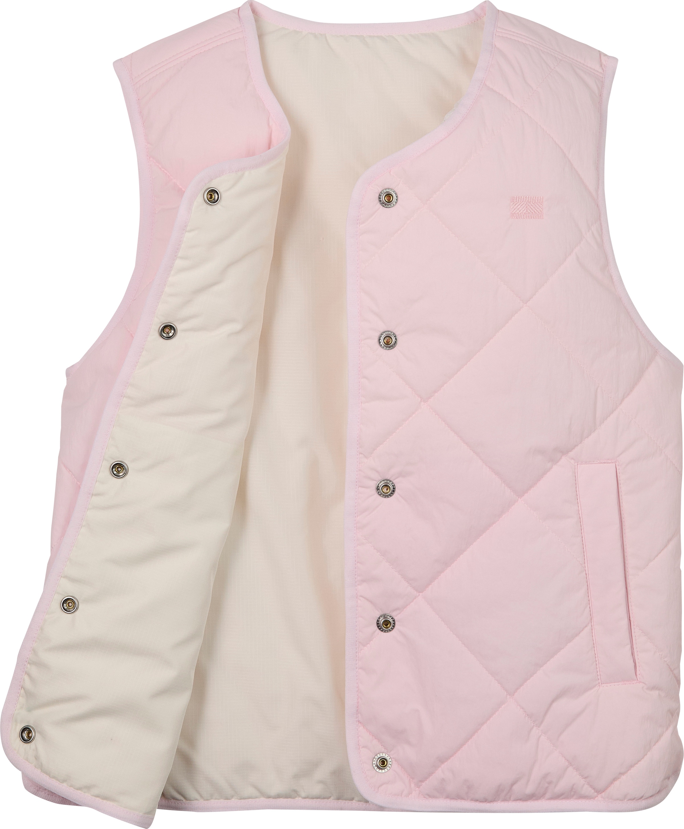 Tommy Hilfiger Wendeweste »REVERSIBLE QUILTED VEST«, für Kinder bis 16 Jahre, mit großen Druckknöpfen