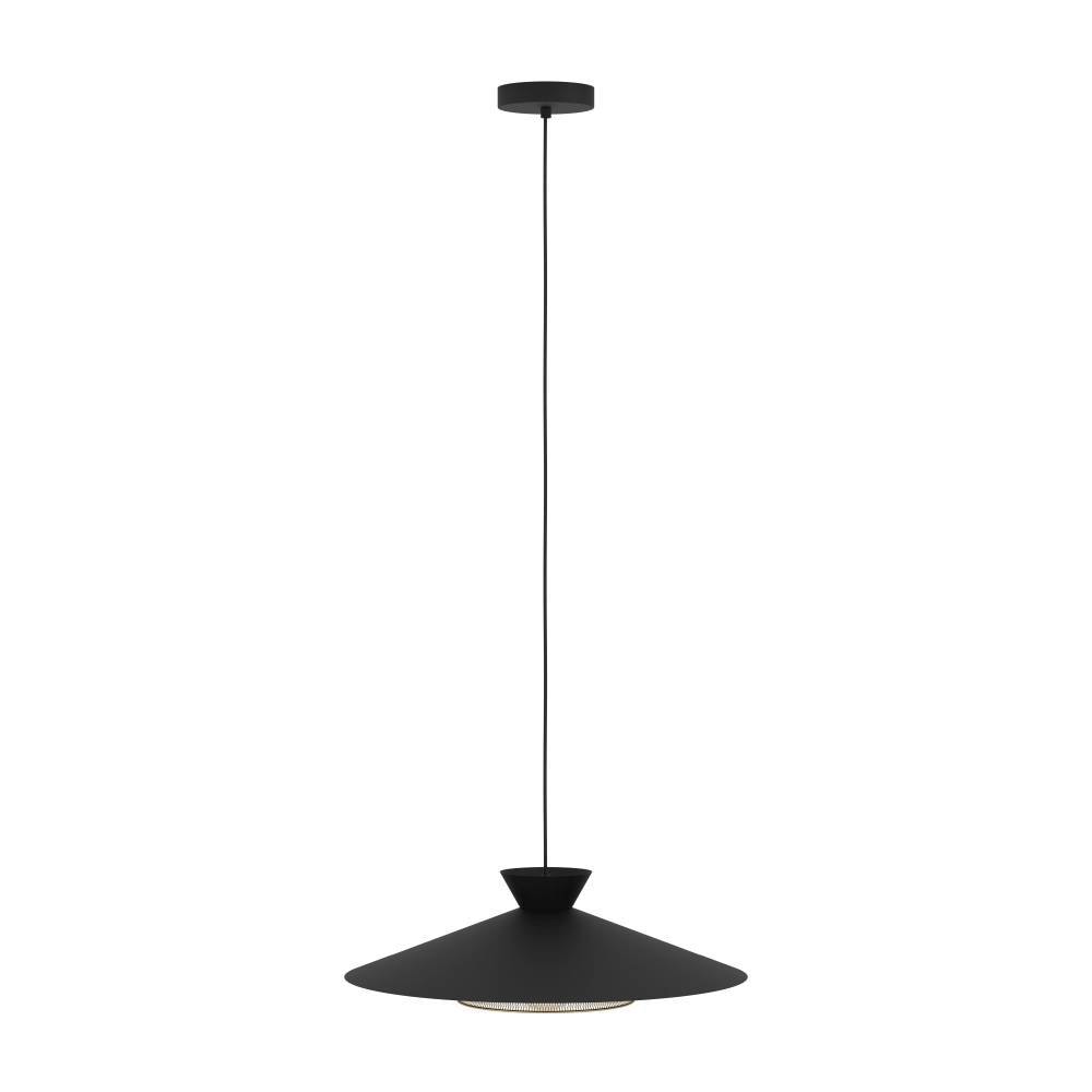 EGLO Hängeleuchte »GRIZEDALE«, 1 flammig, Leuchtmittel E27 | ohne Leuchtmittel, Pendelleuchte, Esszimmerlampe, Japandi-Design, Metall, Ø 50 cm