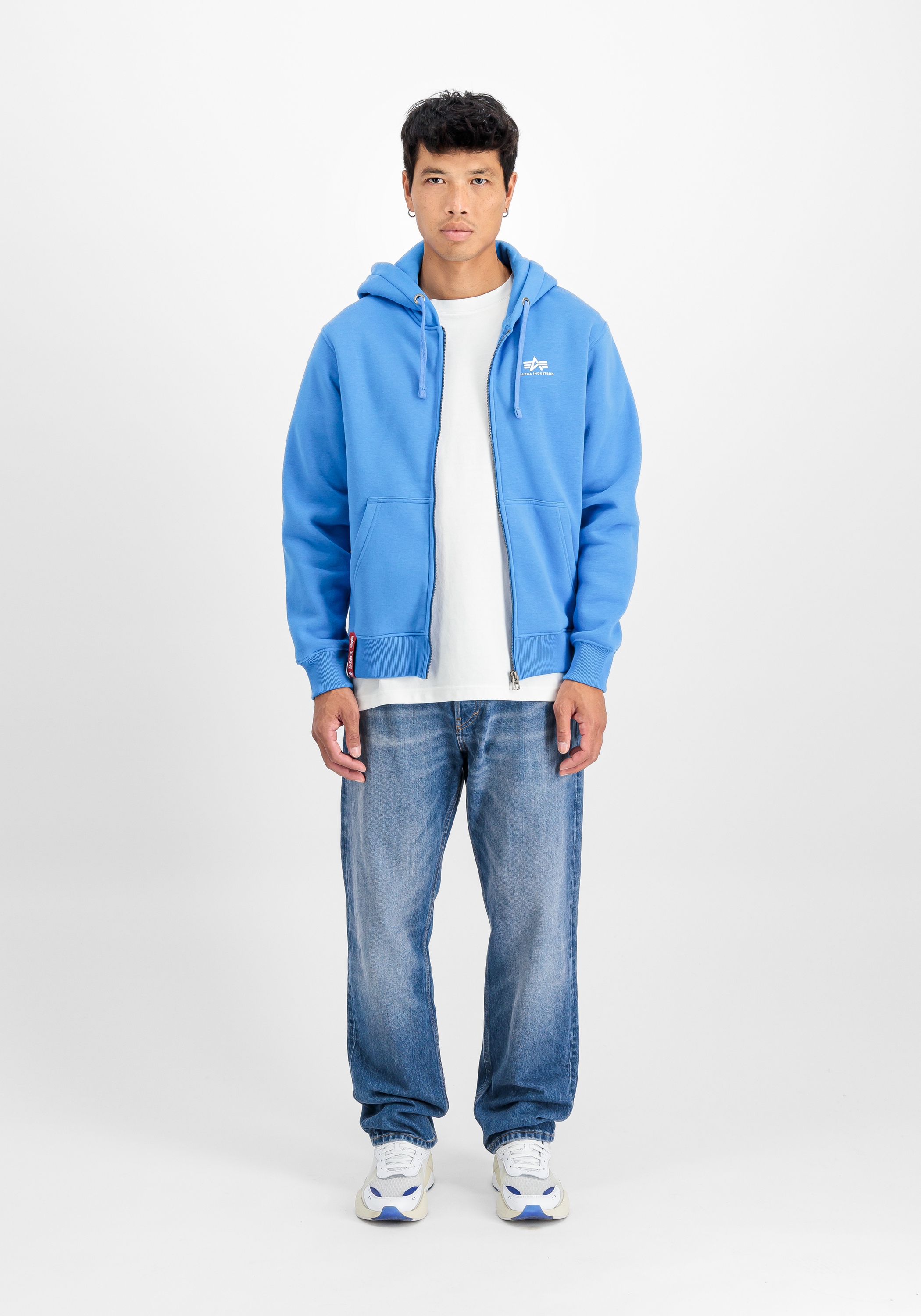Alpha Industries Hoodie »Alpha Industries Men - Hoodies Basic Zip Hoodie SL«