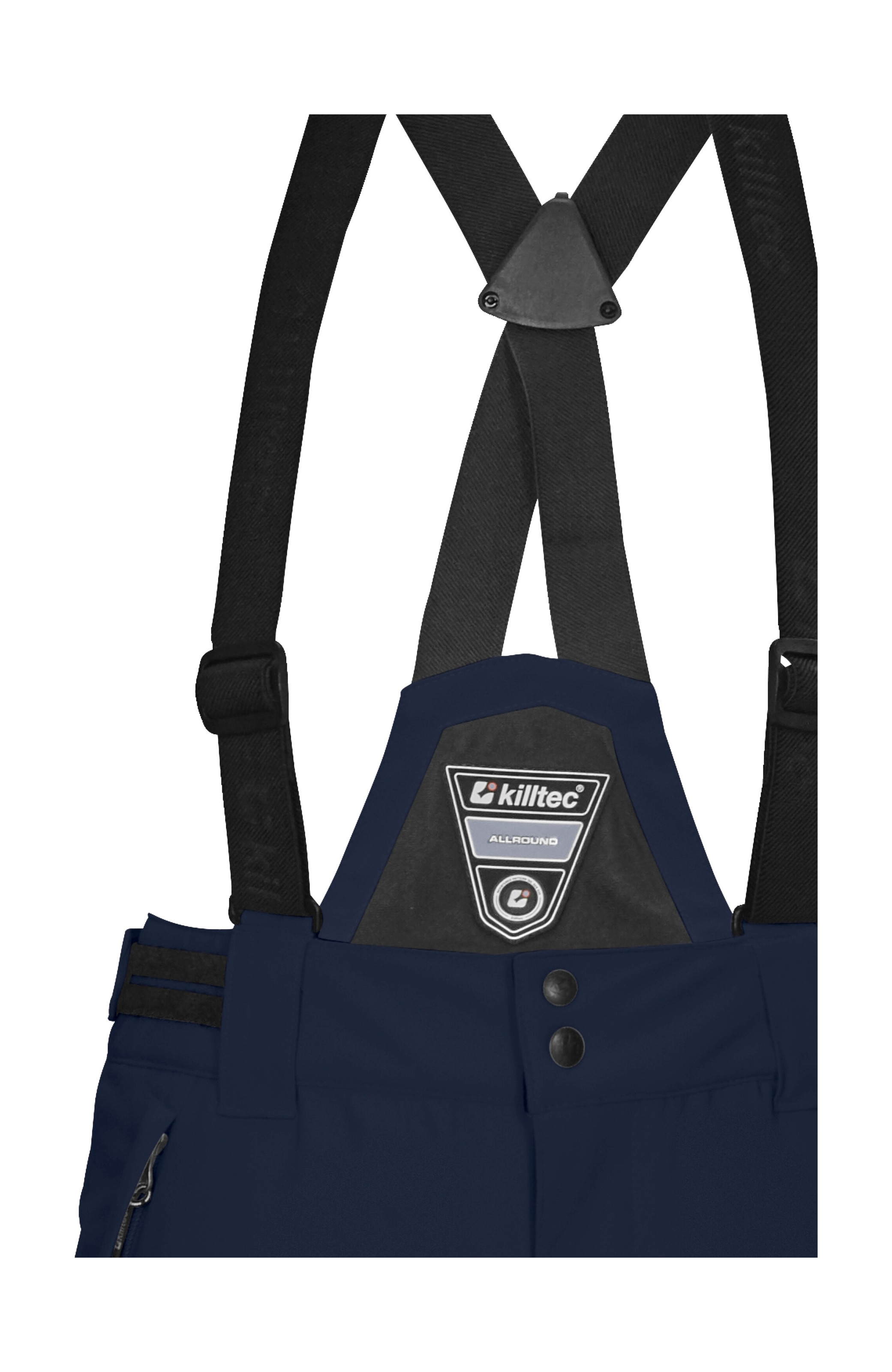 Killtec Skihose »KSW 77 GRLS SKI PNTS«, wasserdicht, atmungsaktiv, abnehmbarer Latz, verst. Seitenriegel