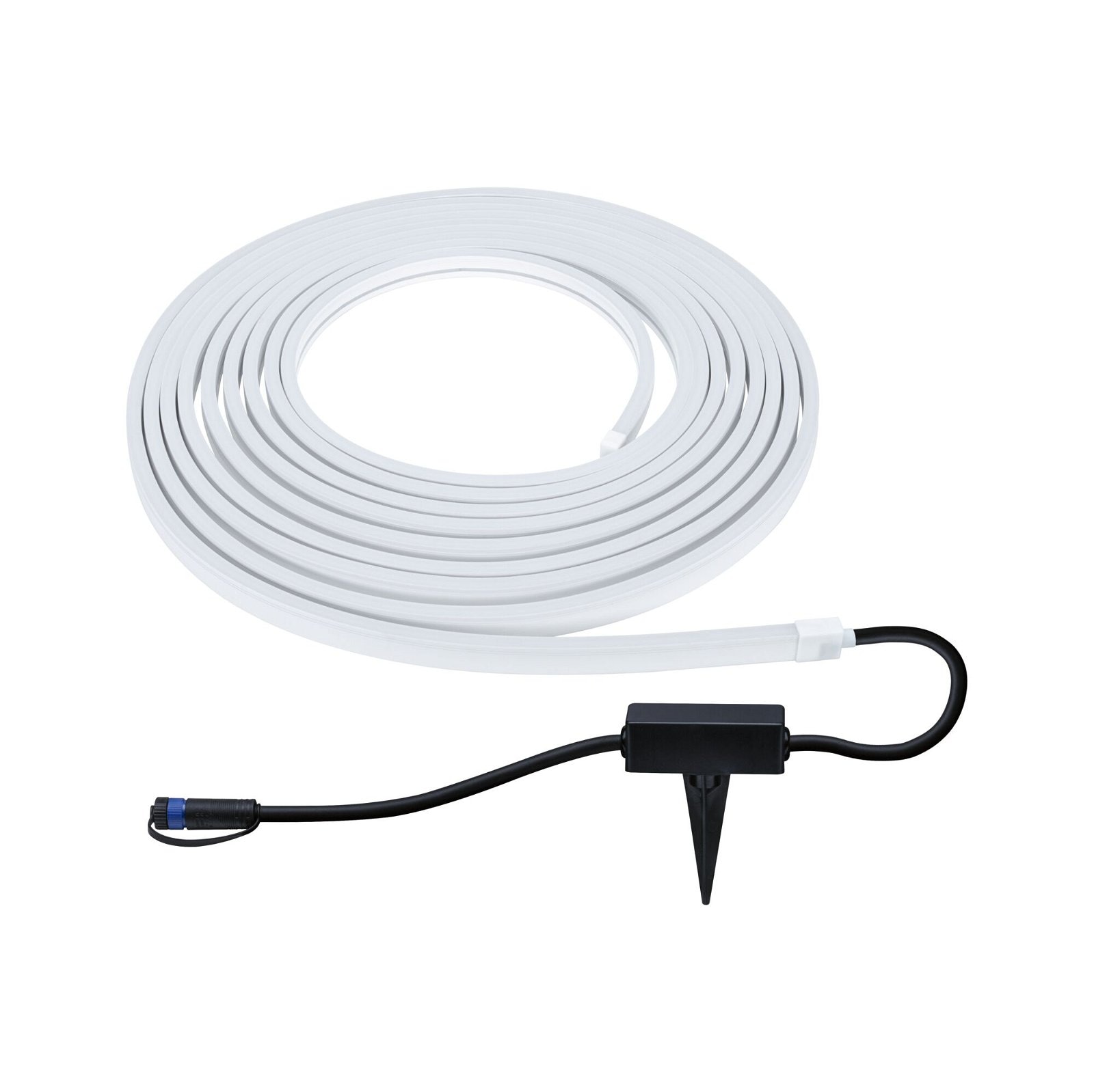 Paulmann LED Gartenstrahler »Plug & Shine Stripe Smooth Einzelstripe IP67 RGBW+ 39W Weiß«, 1 flammig, Smart Home Zigbee 3.0
