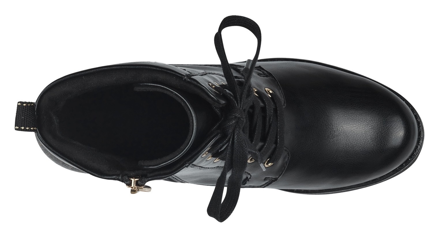 MARCO TOZZI Schnürstiefelette, Blockabsatz, Stiefelette, Schnürboots in veganer Verarbeitung