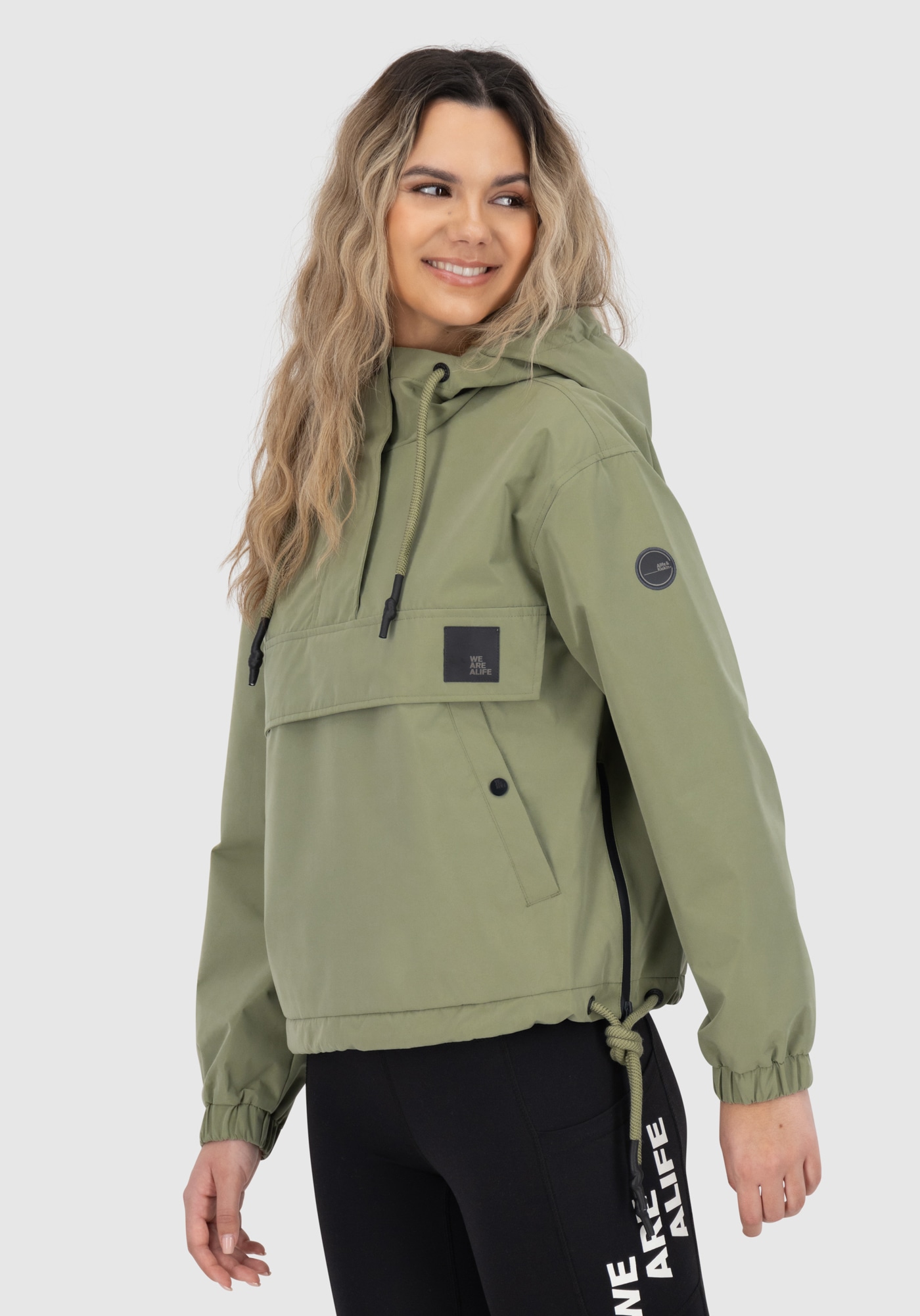 Alife & Kickin Anorak »NIVIAAKA« mit Kapuze leichter, lässiger Schlupf-Anorak mit vielen praktischen Details