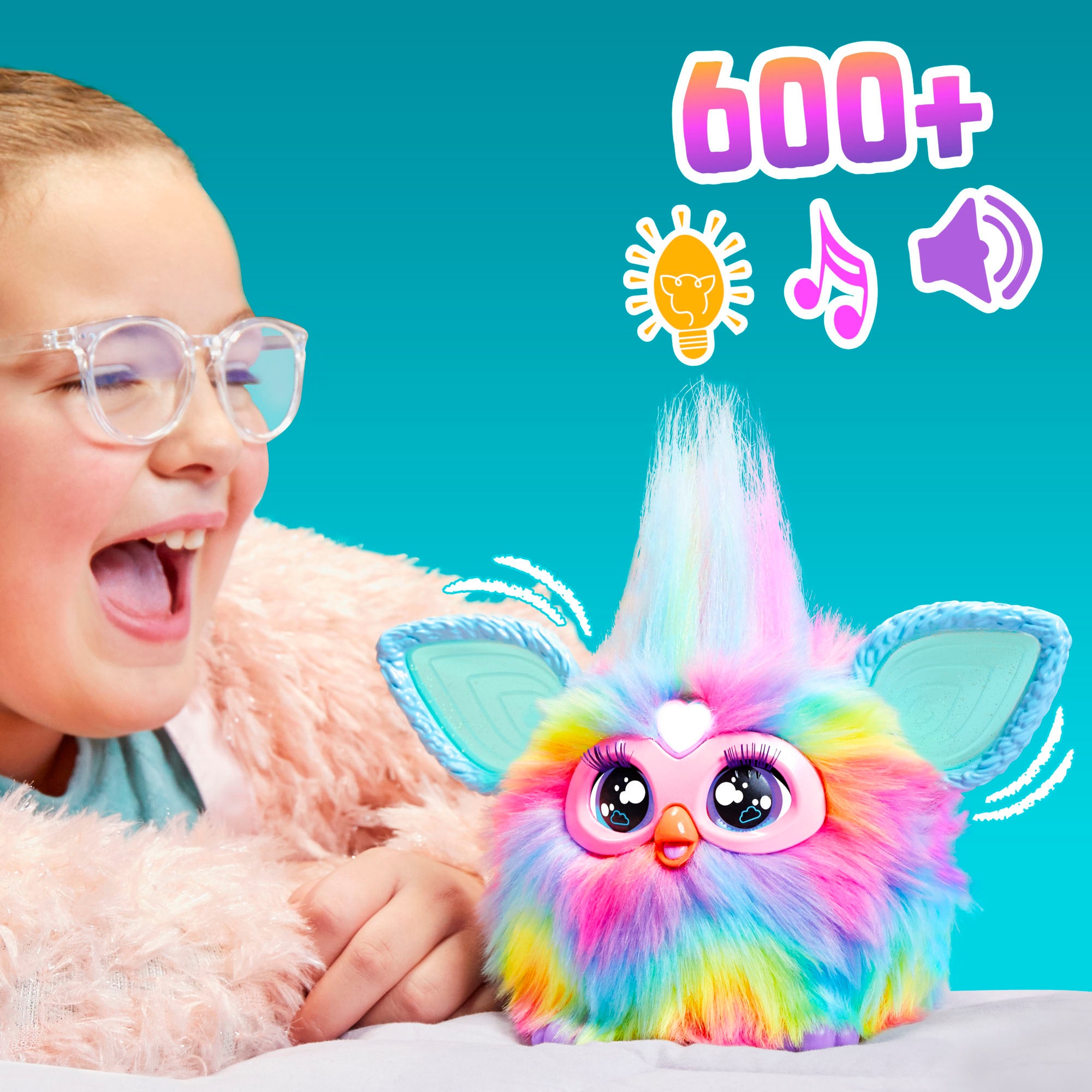 Hasbro Plüschfigur »Furby, Farbmix«, mit Sound