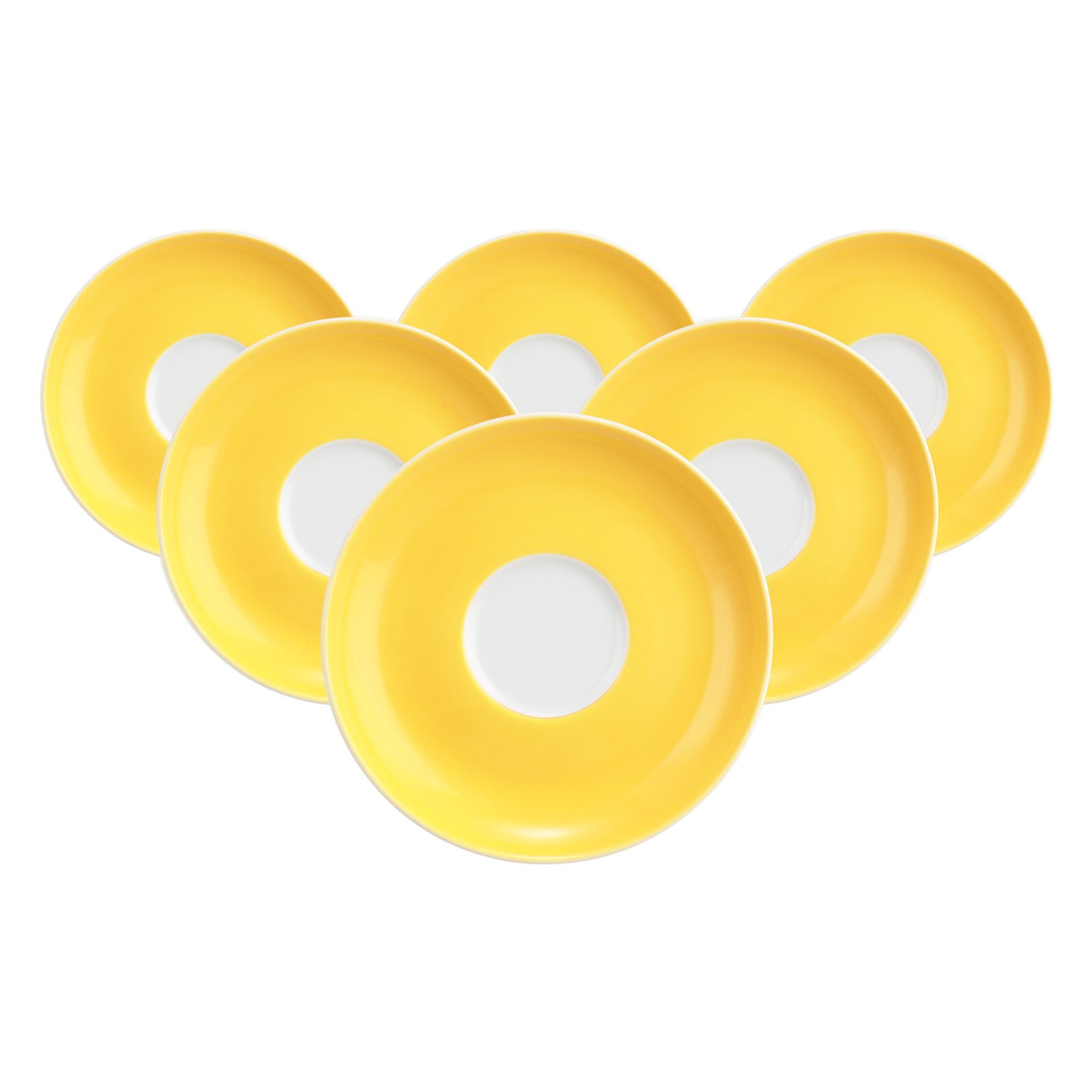 Seltmann Weiden Untertasse »Teeuntertassen Liberty Pure Colors ø 13 cm 6er Set« Spülmaschinenfest, Mikrowellensicher, Ofenfest