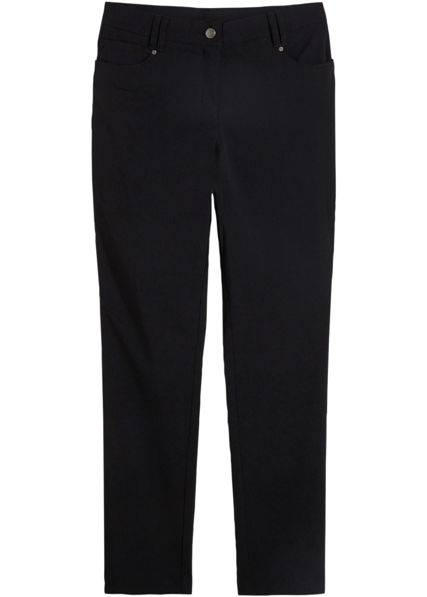 bonprix Stretch-Hose »Bengalin-Stretch-Hose mit Bequembund, Straight«  aus Polyester, Viskose und Elasthan, mit Bequembund, Regular Fit