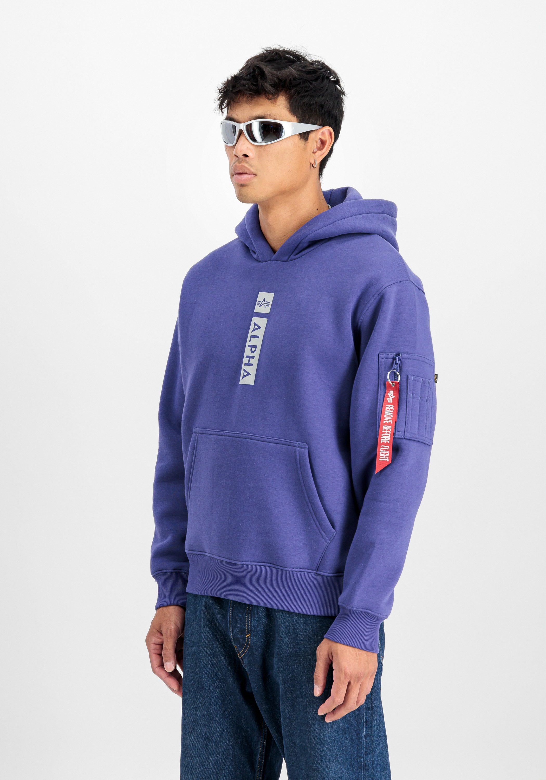 Alpha Industries Hoodie »Alpha Puff Print Hoodie«
