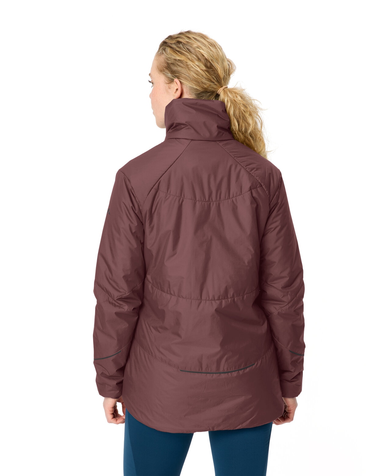 VAUDE Fahrradjacke »WOMEN'S WINTRY INSULATION JACKET« sportlicher Stil, mit PrimaLoft®-Wattierung, hoher Stehkragen