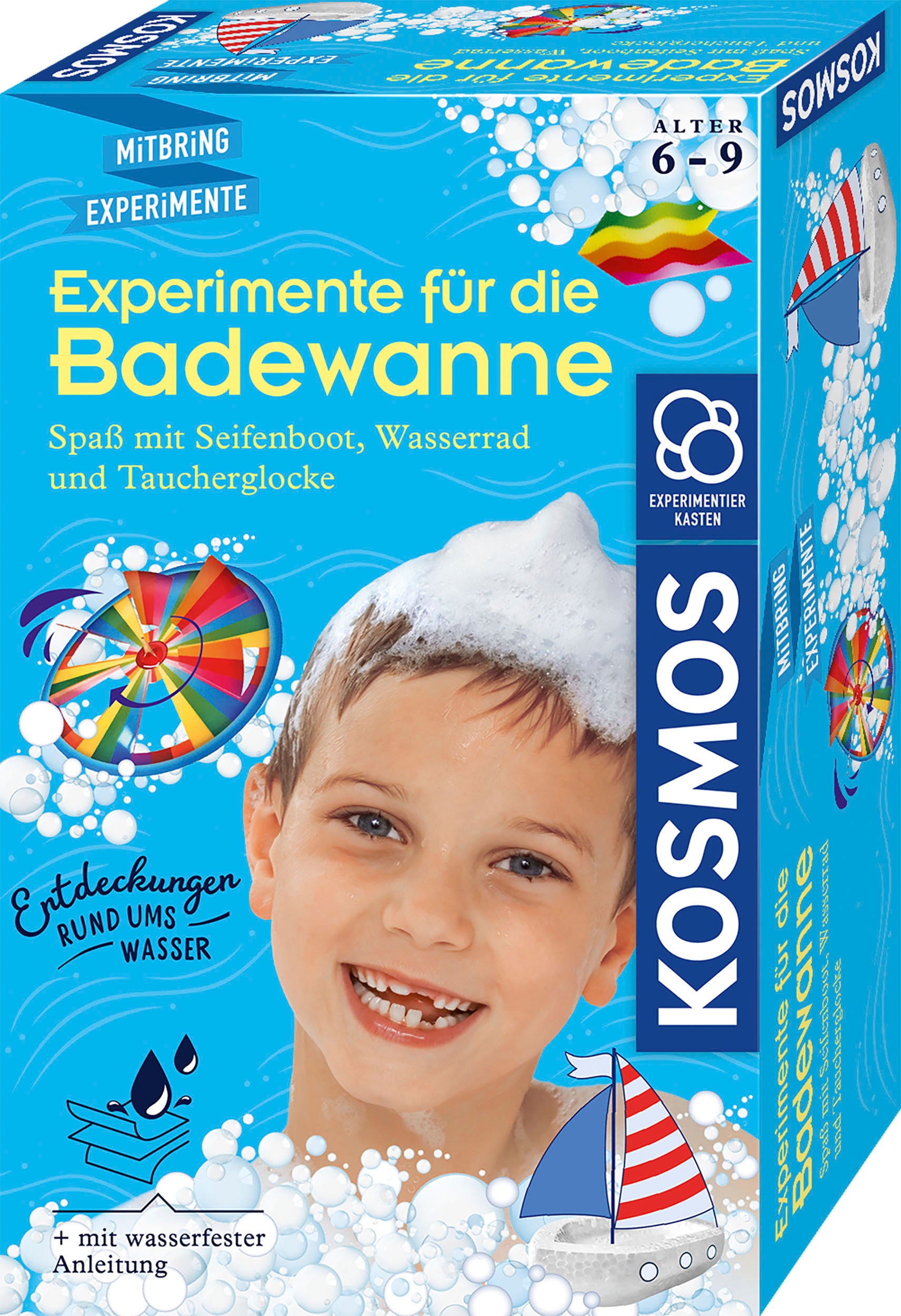 Kosmos Experimentierkasten »Experimente für die Badewanne«, Made in Germany