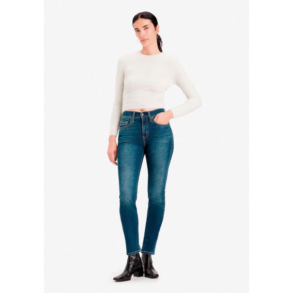 Levi's® High-waist-Jeans »724 HIGH RISE STRAIGHT«