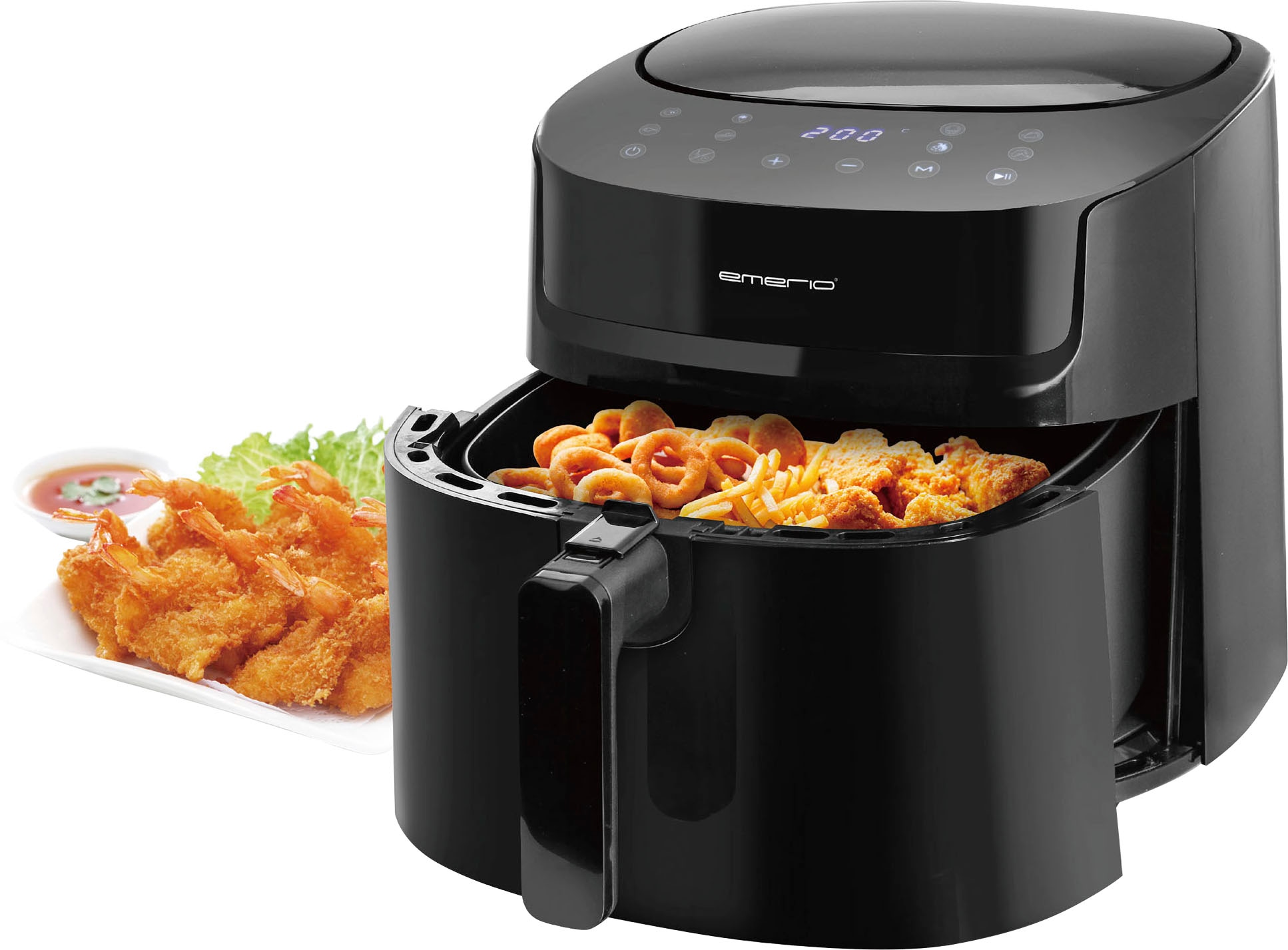 Emerio Heißluftfritteuse »AF-129622.1«, 1800 W, Fassungsvermögen 7,2 l