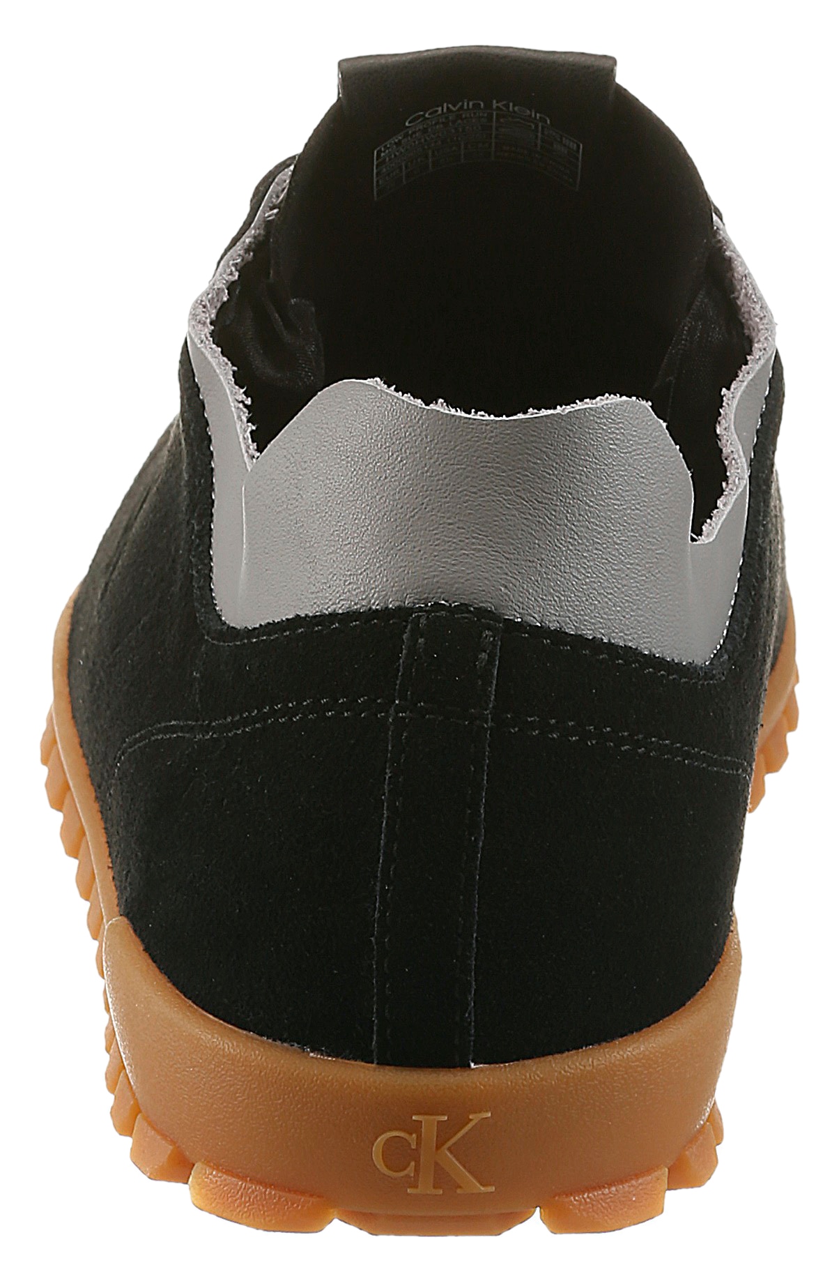 Calvin Klein Sneaker »LOW PROFILE RUN MG SUE DB LACES«  Freizeitsneaker, Halbschuh, Schnürschuh mit Profilsohle