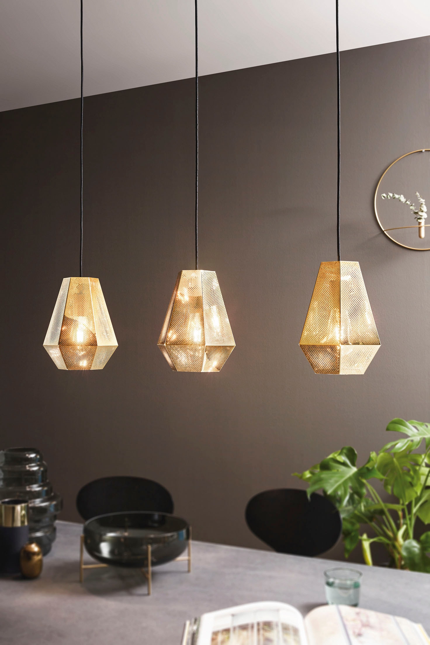 EGLO Pendelleuchte »CHIAVICA« E27 Hängeleuchte, Hängelampe