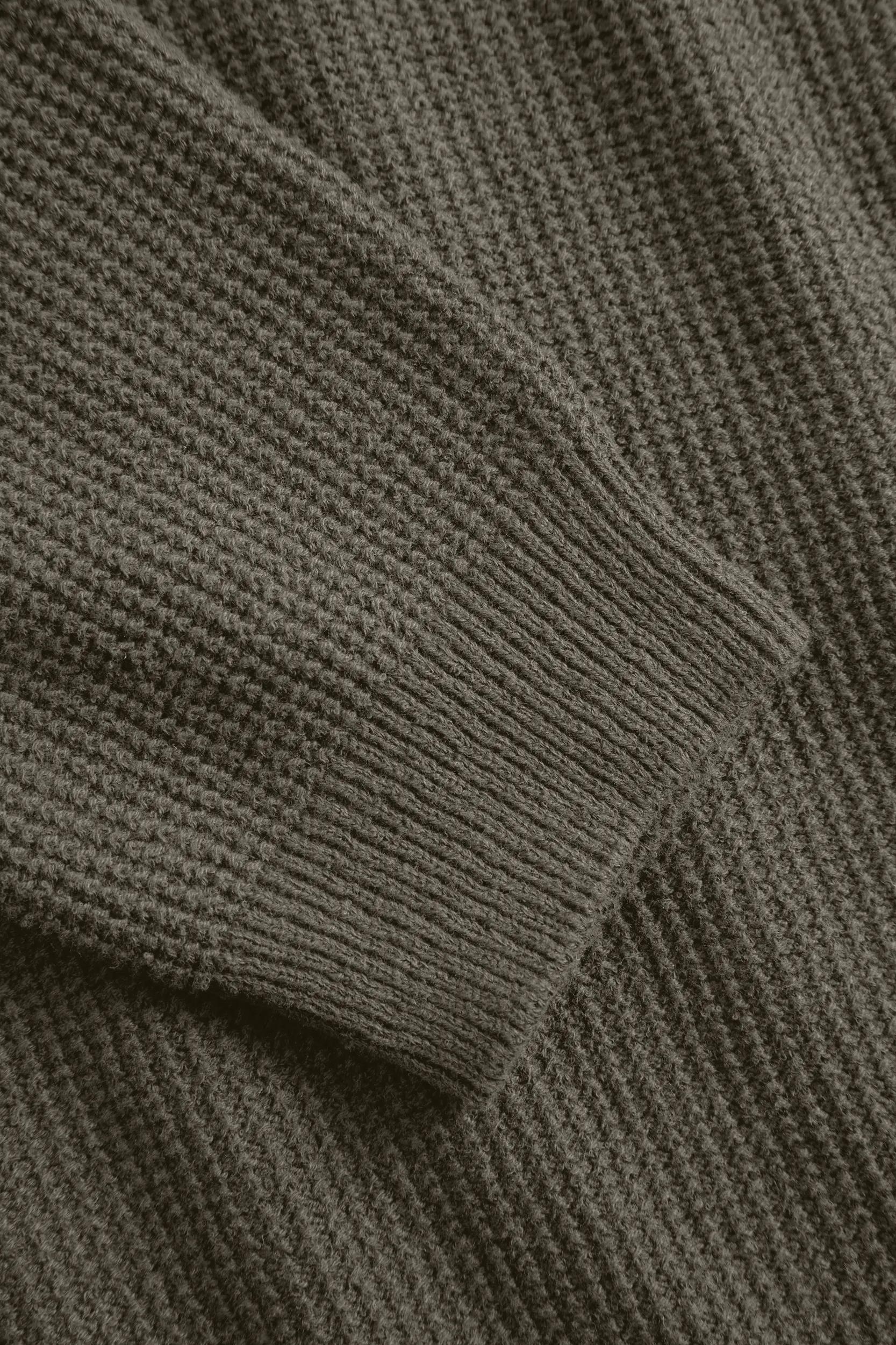 Joop Jeans Polokragenpullover »Ove« mit feinem Strukturmuster