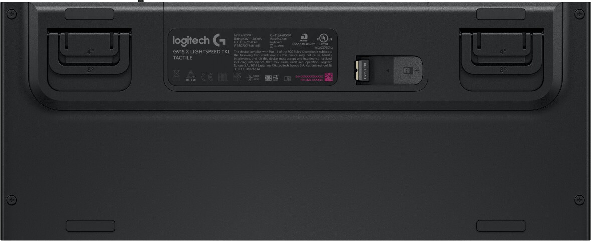 Logitech G Gaming-Tastatur »G915 X LIGHTSPEED TKL Wireless Gaming Keyboard - BLACK - FRA«