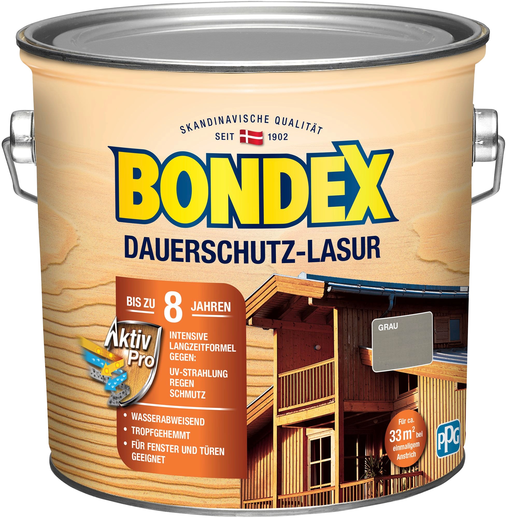 Bondex Holzschutzlasur OTTO »DAUERSCHUTZ-LASUR«, 0,75 Liter Ebenholz, Inhalt kaufen bei