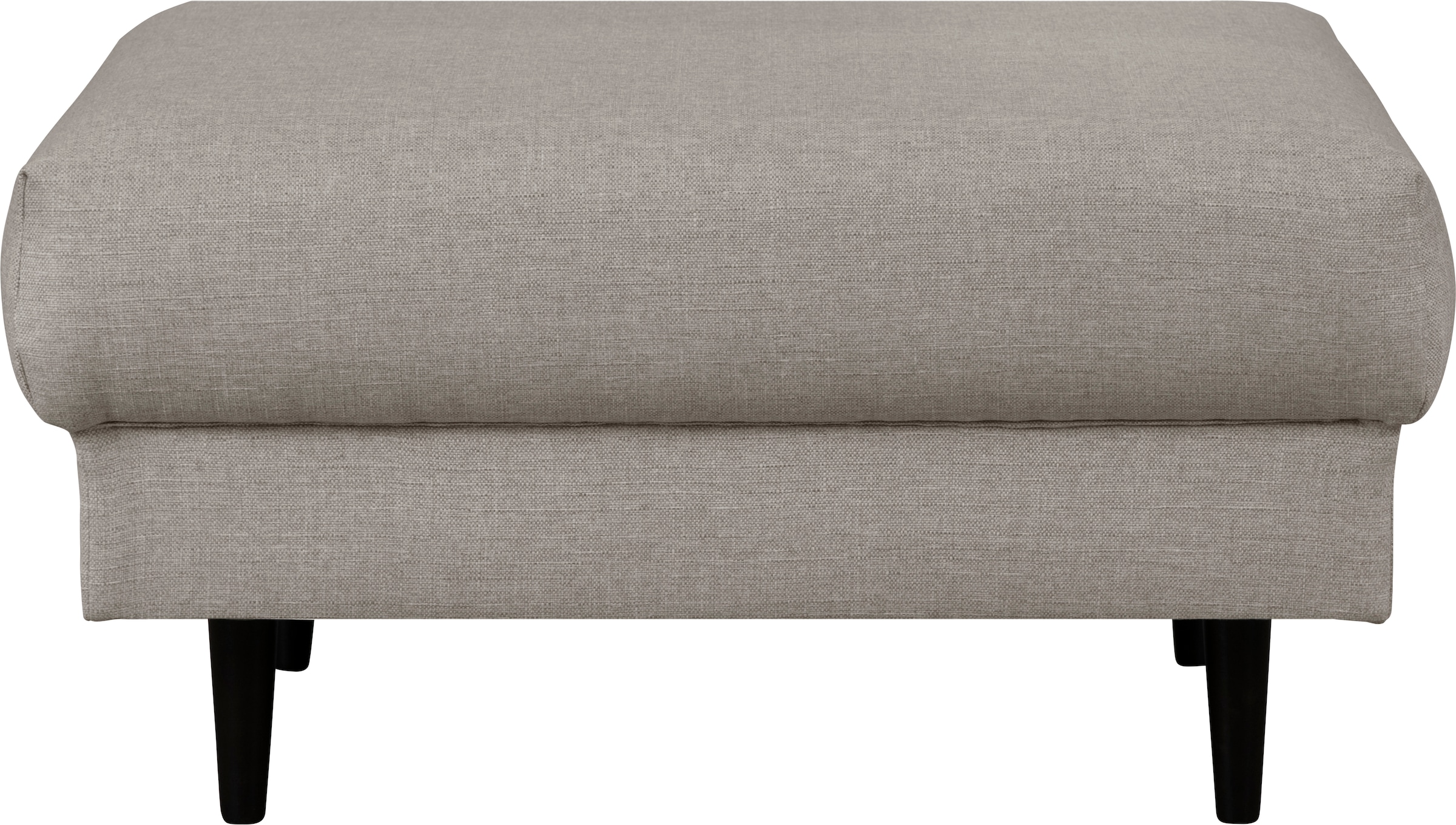 Home affaire Polsterhocker »VEYRAS Sitzhocker, Maße B/T/H: 90/65/46 cm« mit Wellenunterfederung, passend zur Serie Veyras