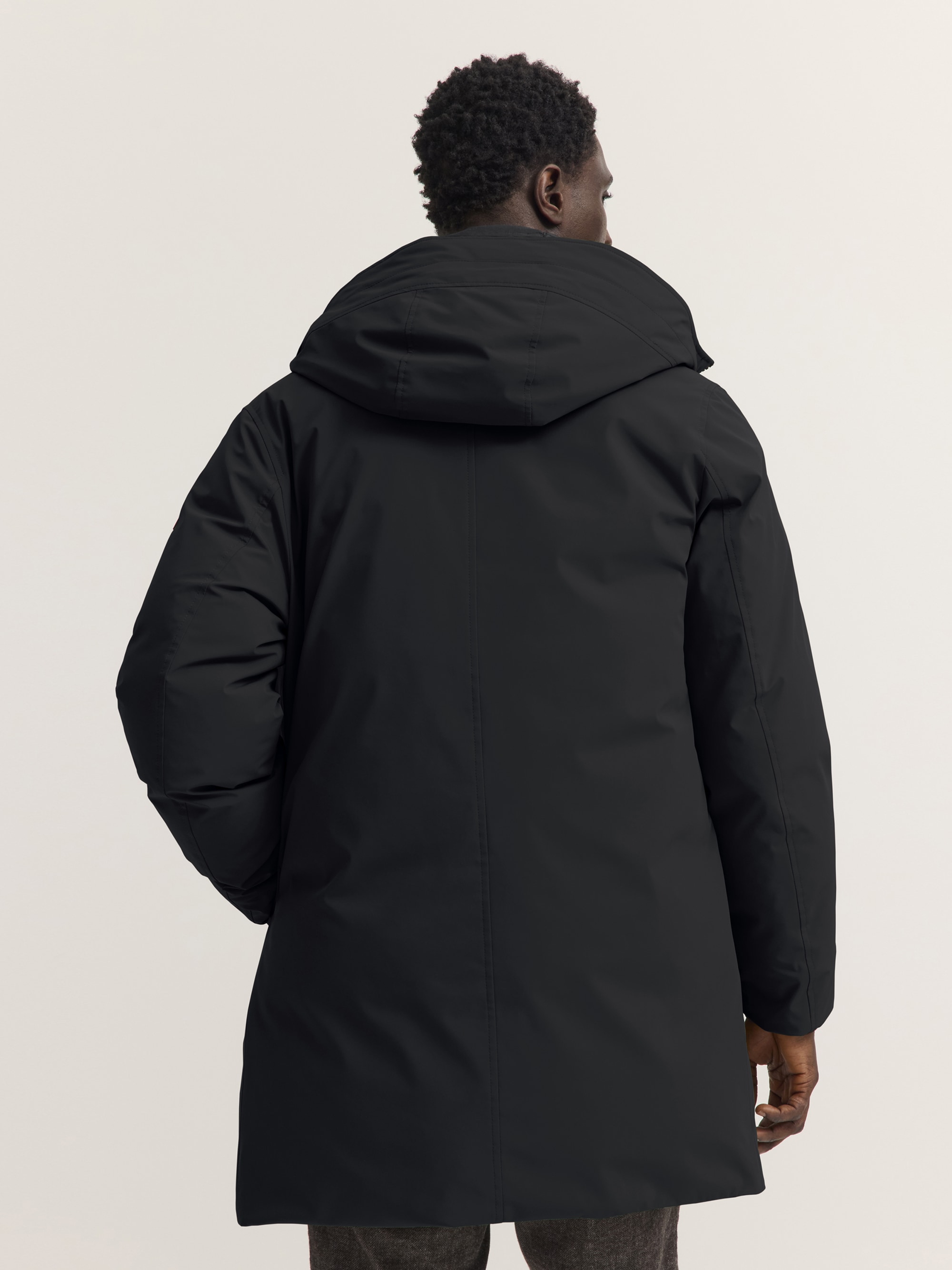 bugatti Kurzmantel »Regular Fit« Regular Fit Stretch Stehkragen Westeneinsatz