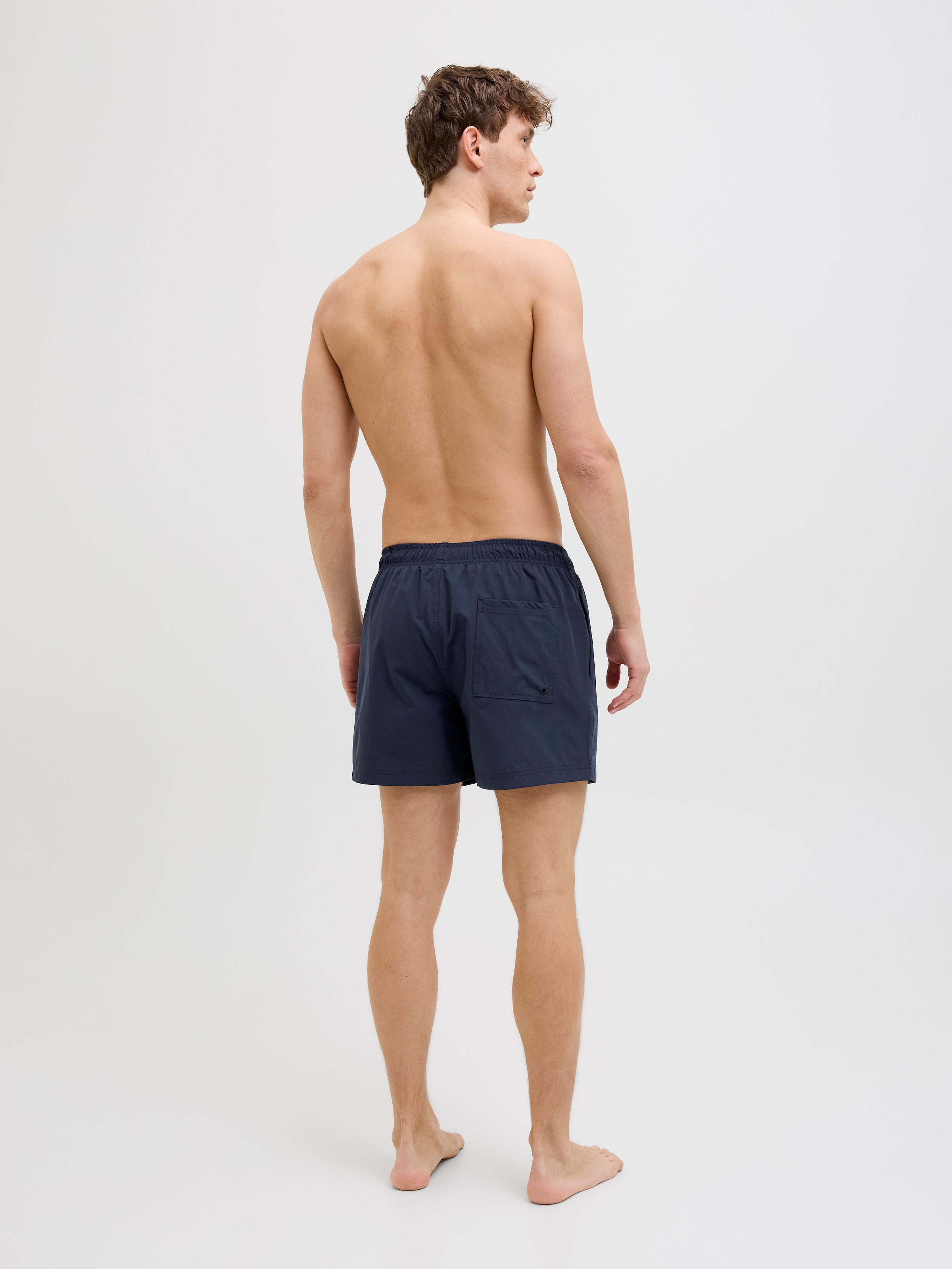 Jack & Jones Badeshorts »JPSTMAUI JJSWIM SOLID AKM SN«