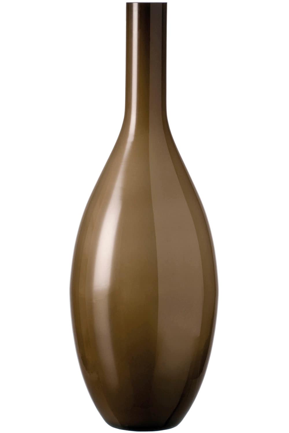 Dekovase »Vase BEAUTY, beige«, (1 St.), Höhe ca. 50 cm, handgefertigt