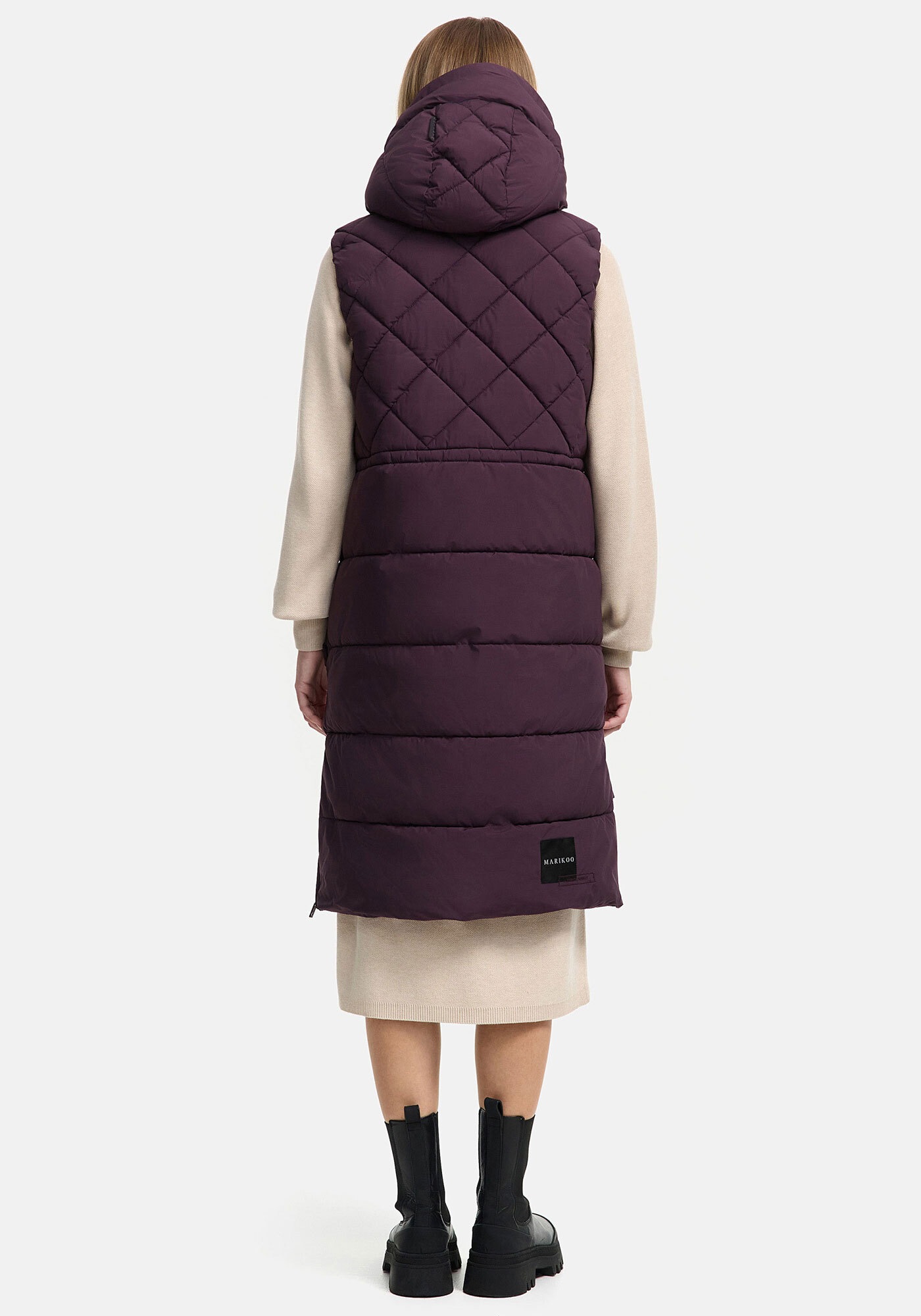 Marikoo Steppweste »Marikoo Narikaa Damen Winterweste N018«