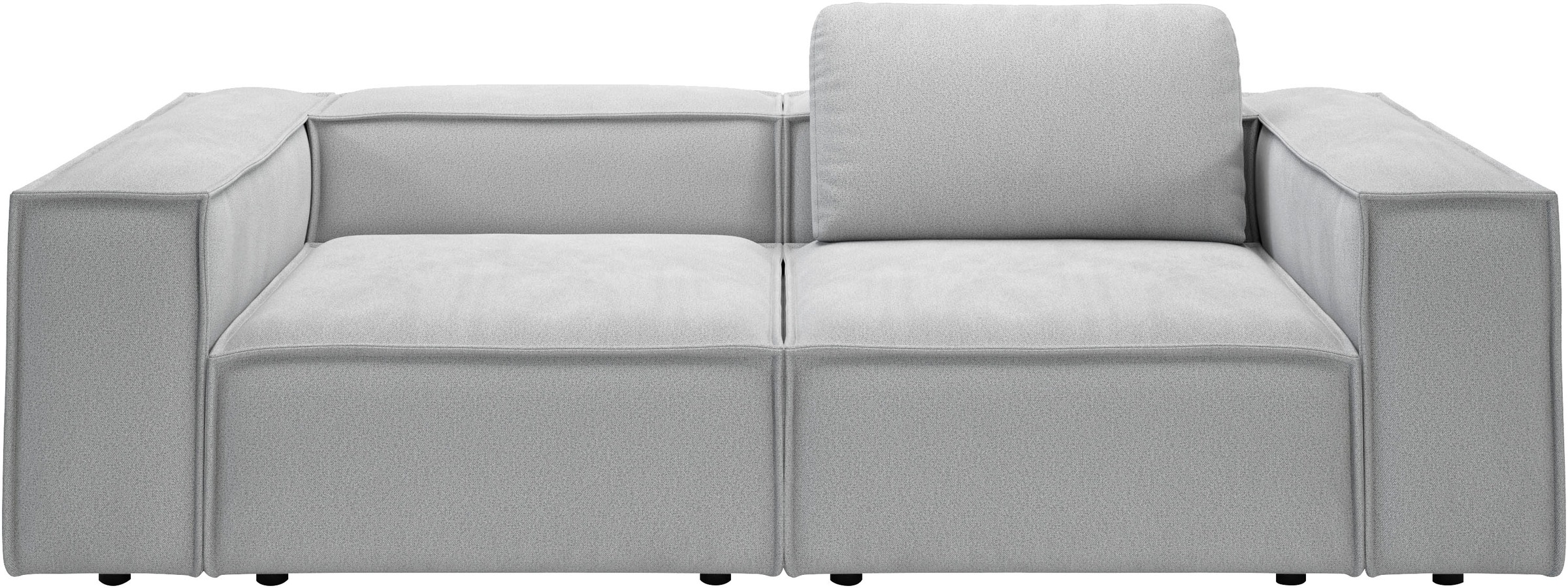 Places of Style 2-Sitzer »Watertown, modernes Sofa 246 cm breit, auch in Feincord«, stilvolles Sofa für 2 Personen mit extra breiter Sitzfläche