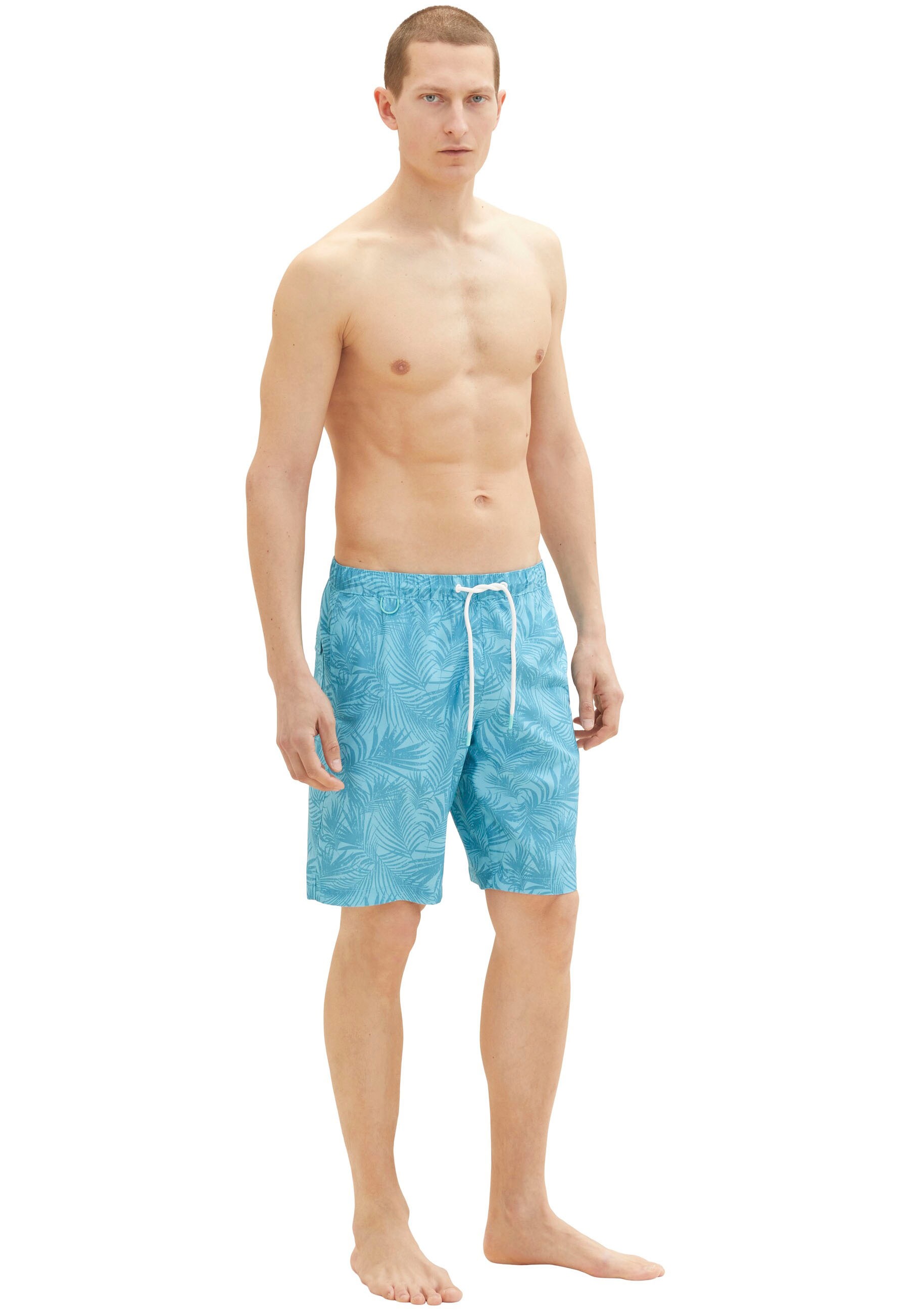 TOM TAILOR Badeshorts, mit modischem Alloverprint