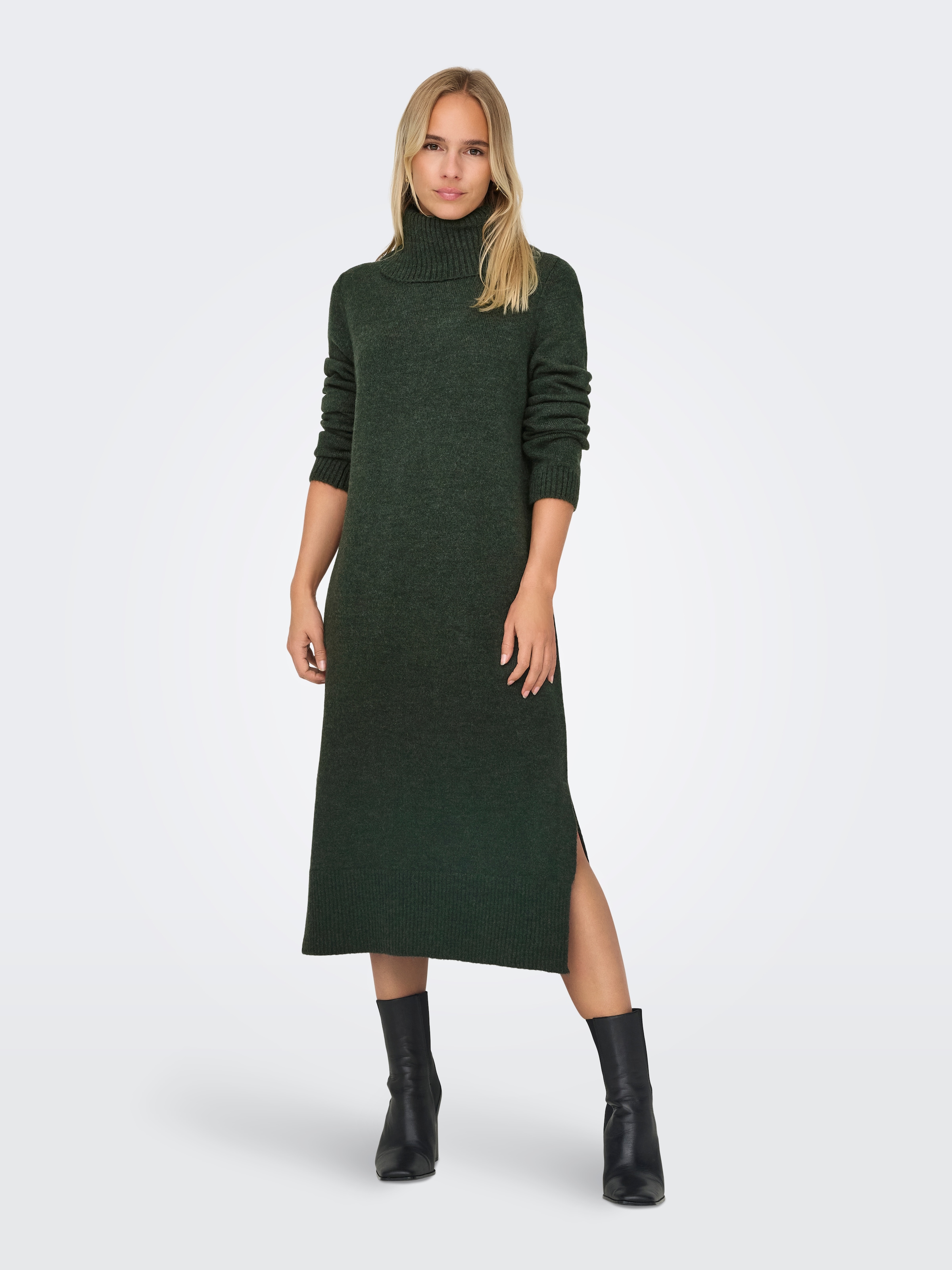 Strickkleid »ONLBRANDIE L/S ROLL NECK DRESS«